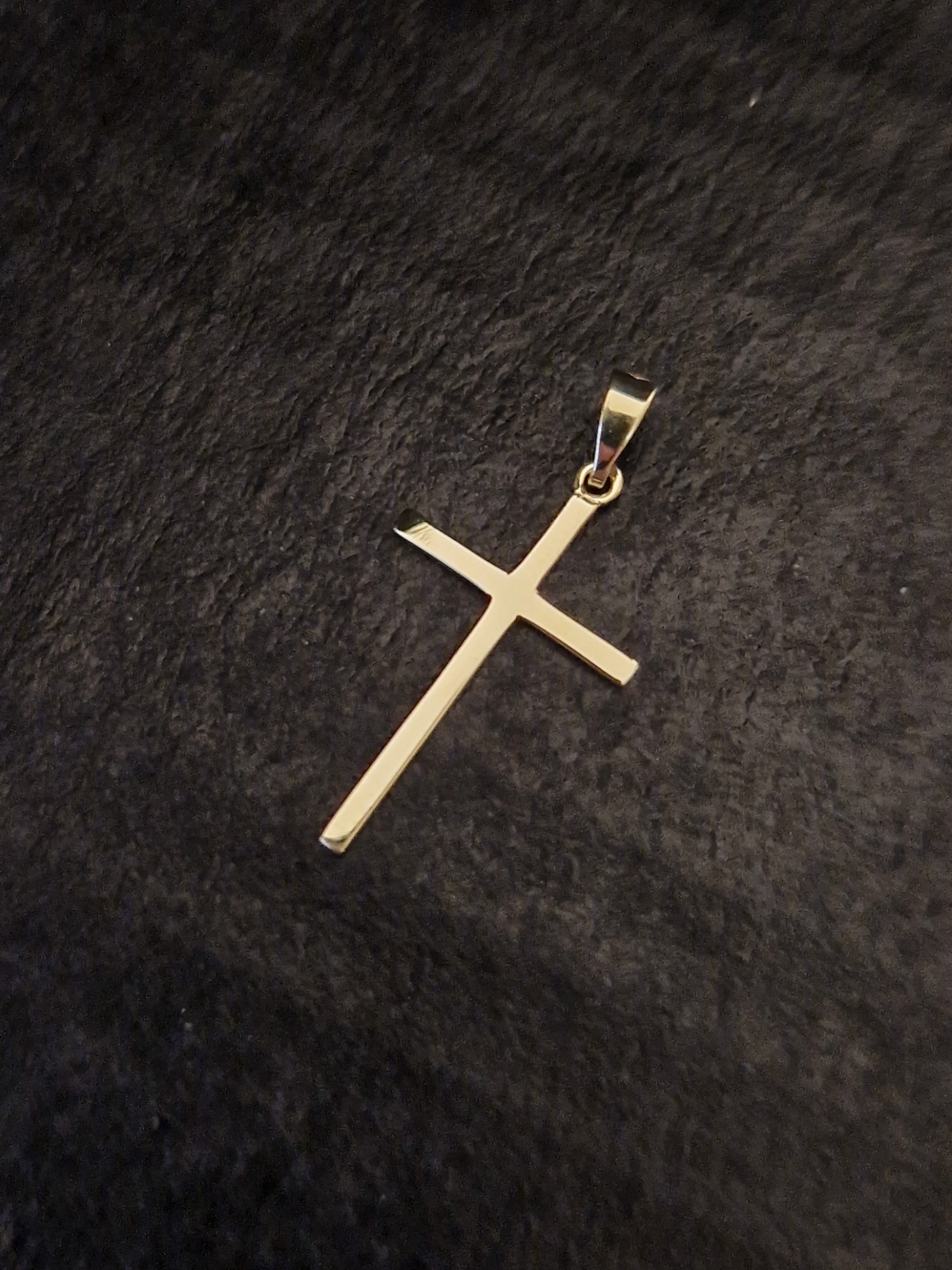 Religion Pendant Cross and in Gold 18k