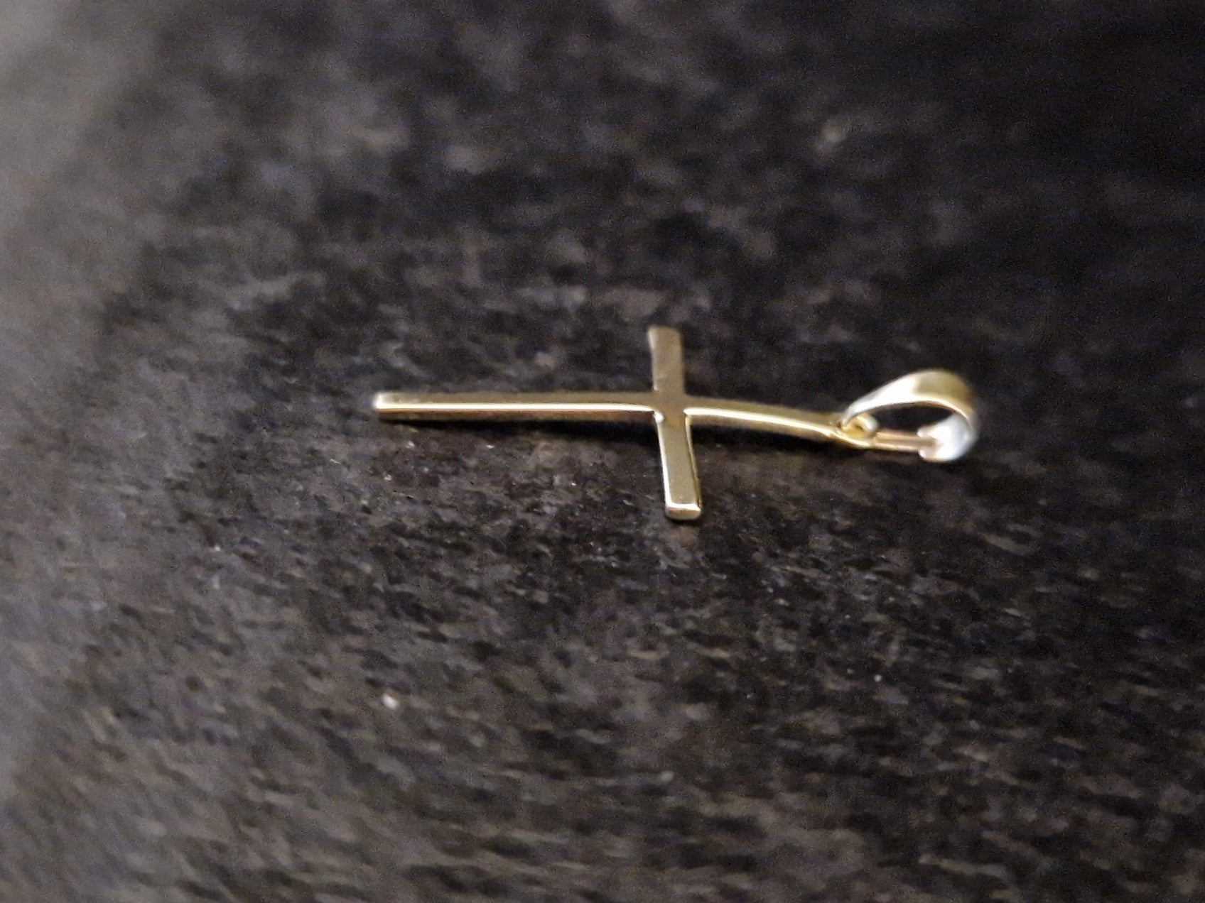 Religion Pendant Cross and in Gold 18k