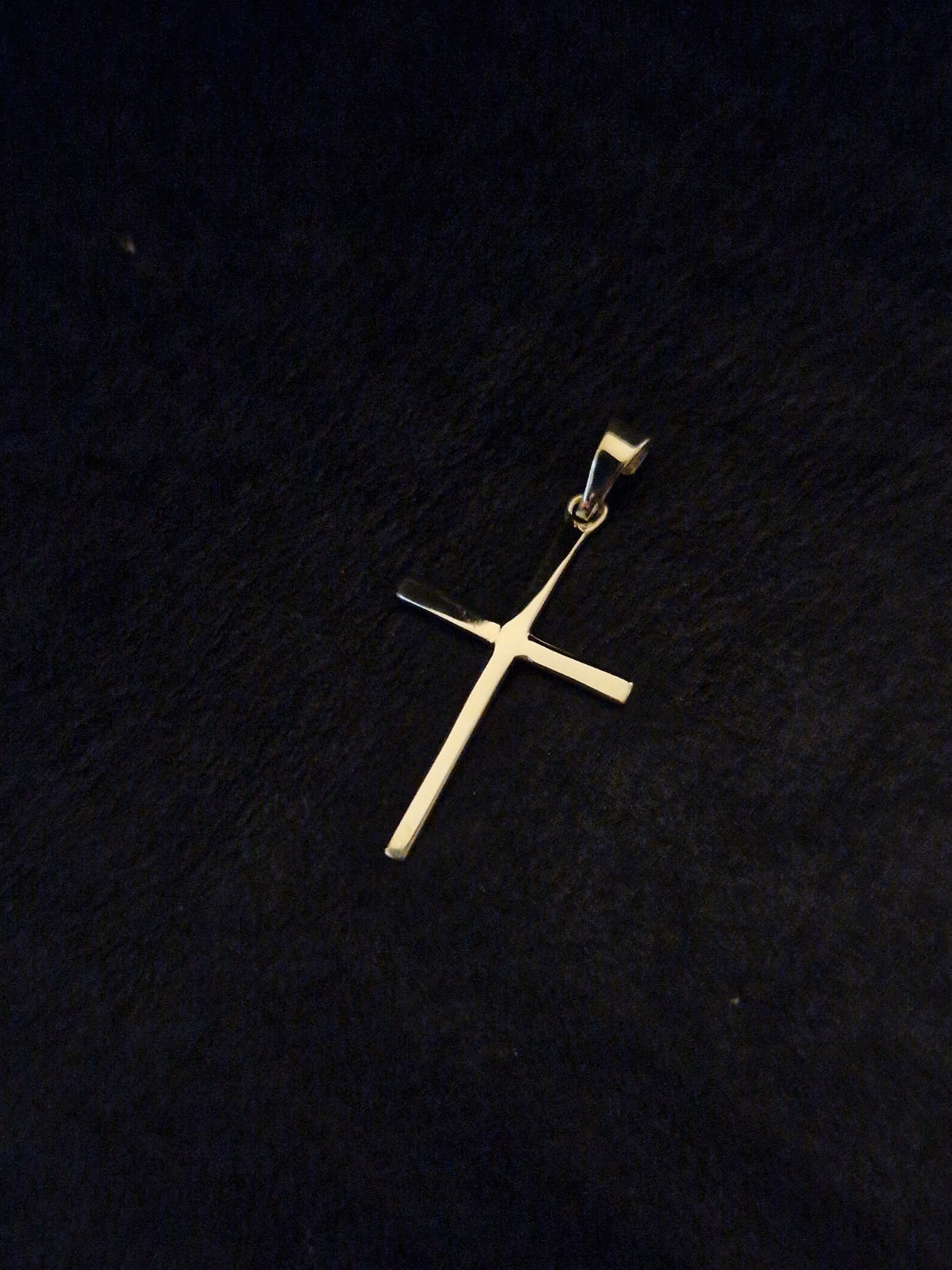 Religion Pendant Cross and in Gold 18k