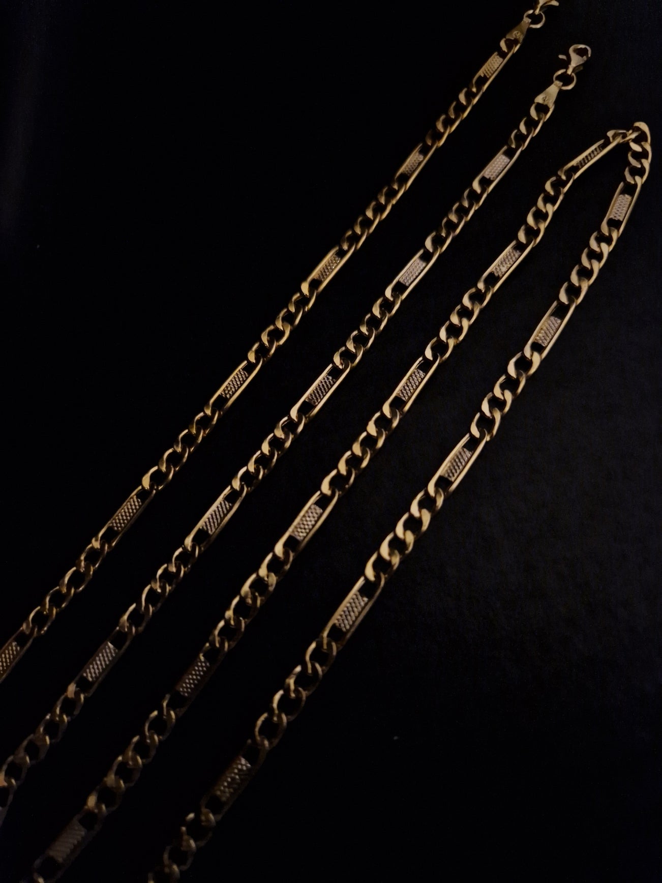 Half Set Chain And Bracelet Gold 18k