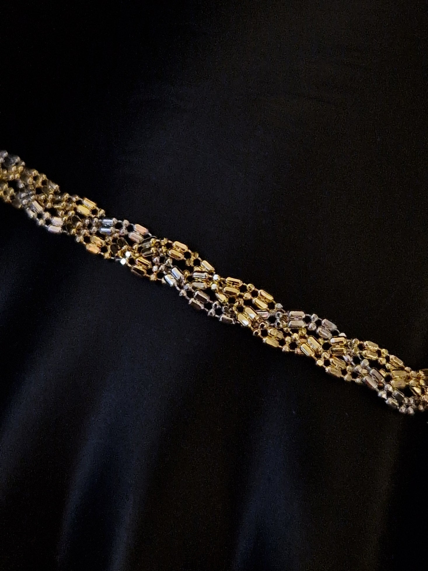 Bracelet in Gold 18k Two Tone color