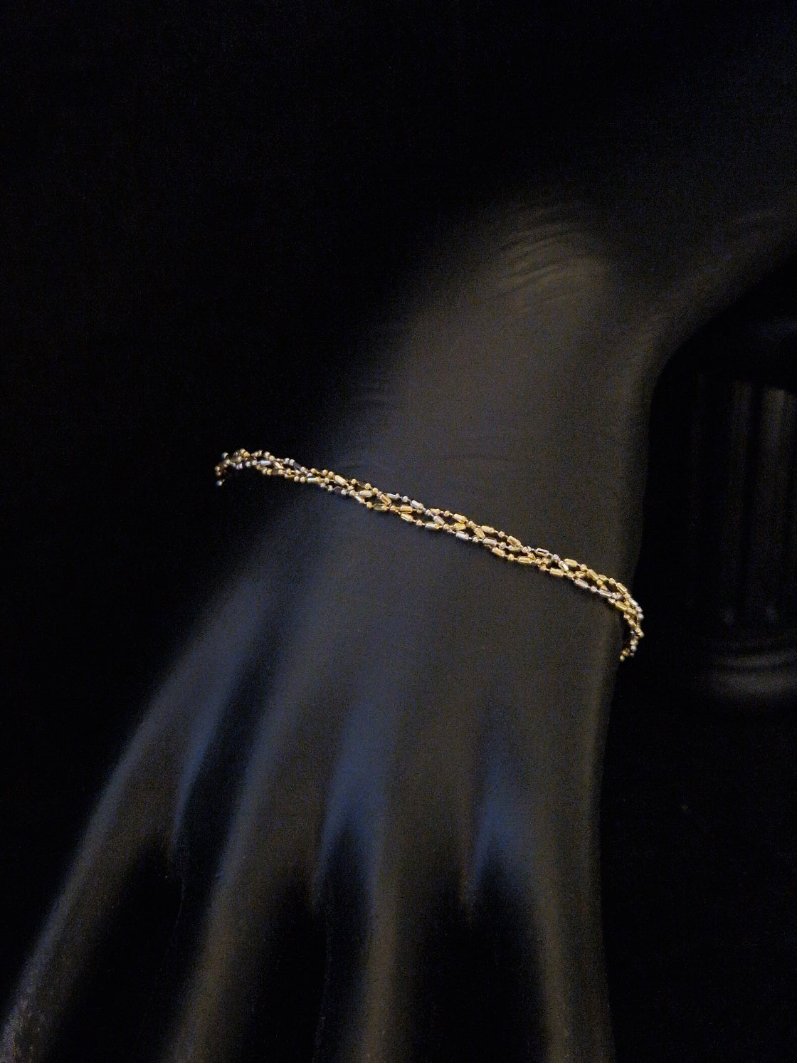 Bracelet in Gold 18k Two Tone color