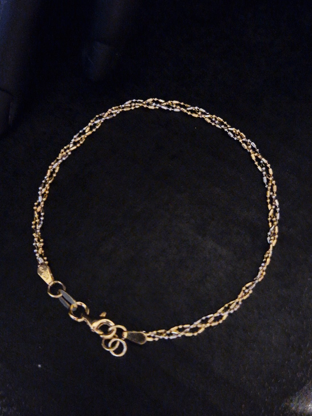 Bracelet in Gold 18k Two Tone color