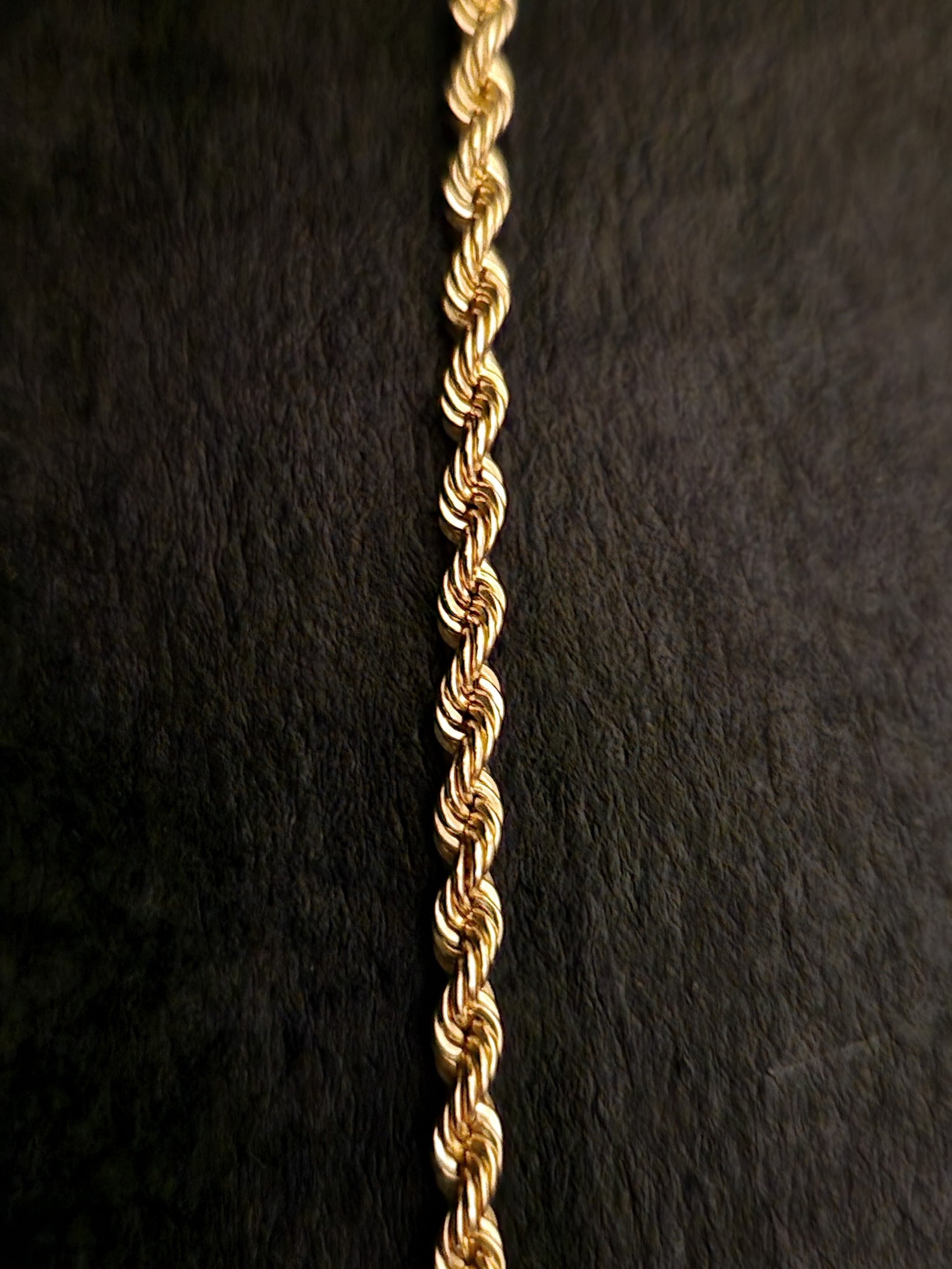 Cordell Rope Chain in Gold 18k