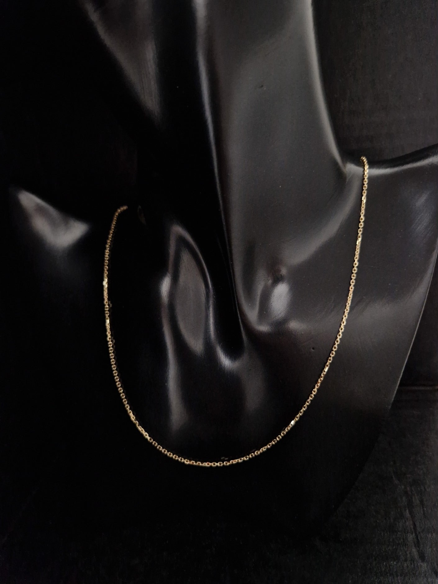 Cable Oval Chain in Gold 18k