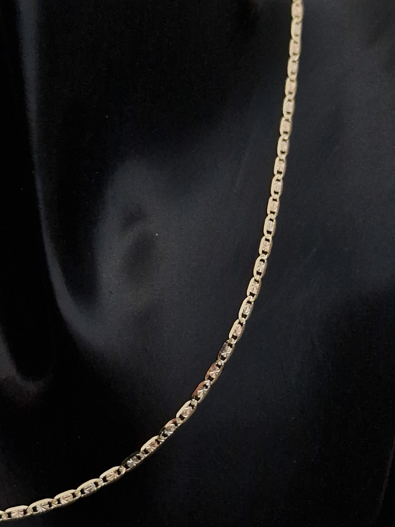 Mariner Link Chain in Gold 18k Three Tone Color