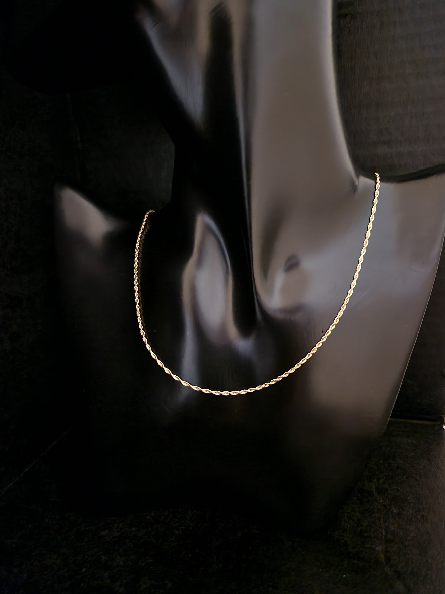 Cordell Rope Chain in Gold 18k