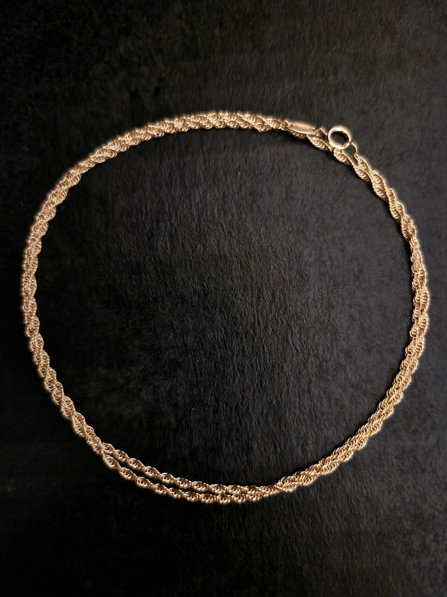 Cordell Rope Chain in Gold 18k