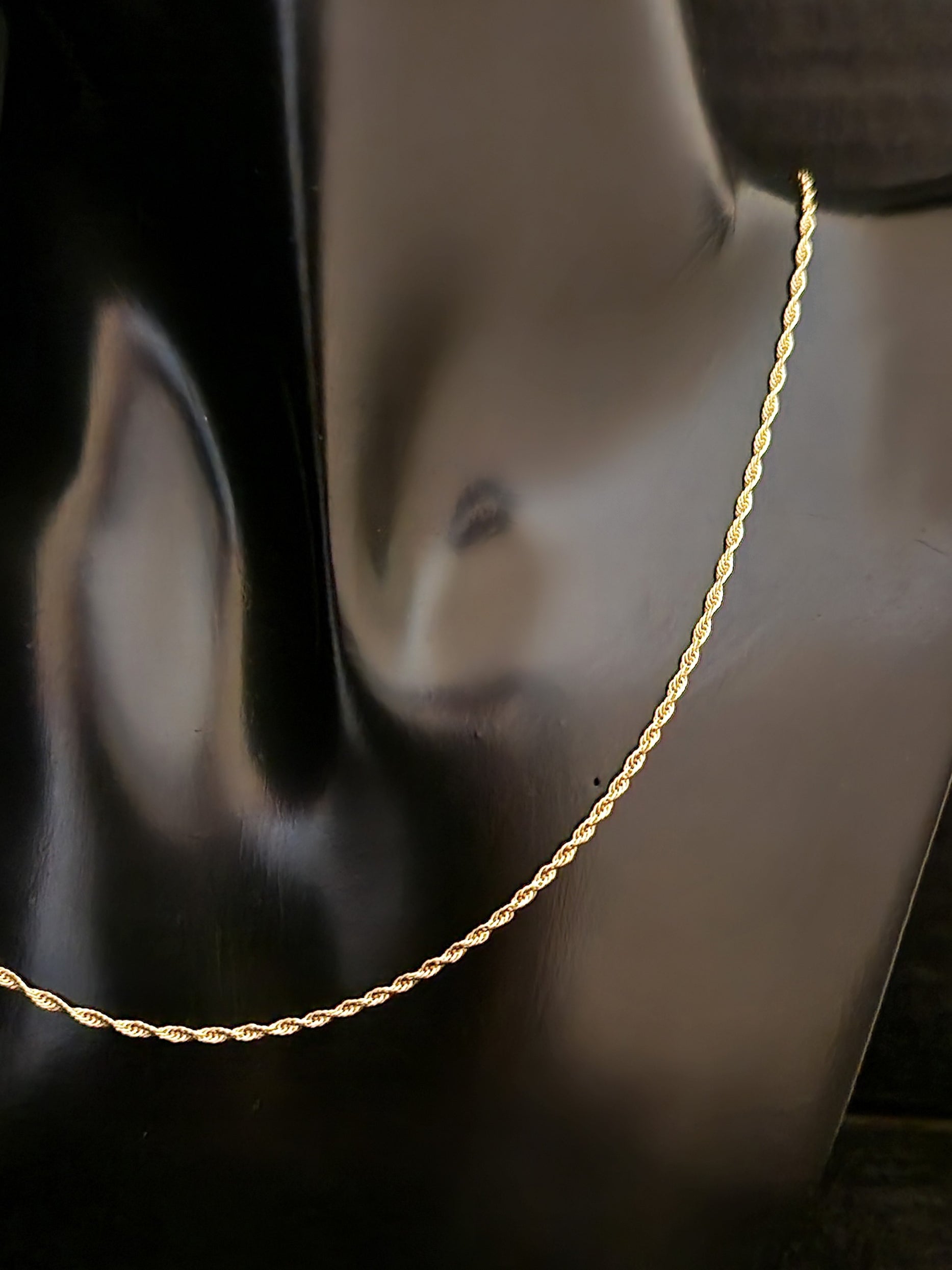 Cordell Rope Chain in Gold 18k