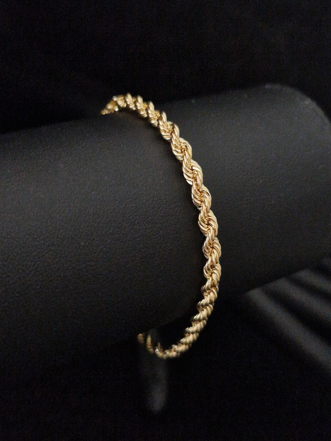 Cordell Rope Chain Bracelet in Gold 18k