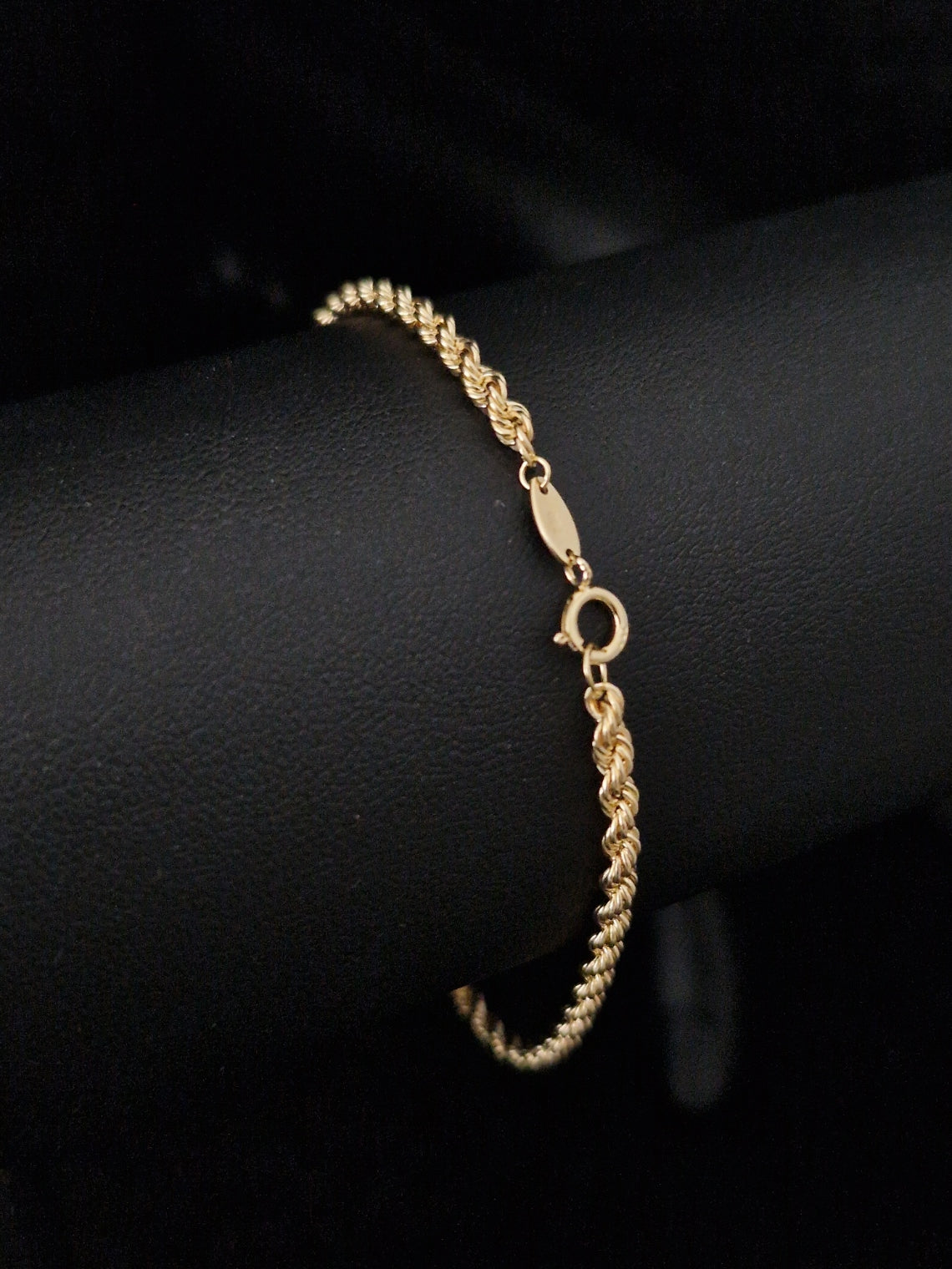 Cordell Rope Chain Bracelet in Gold 18k