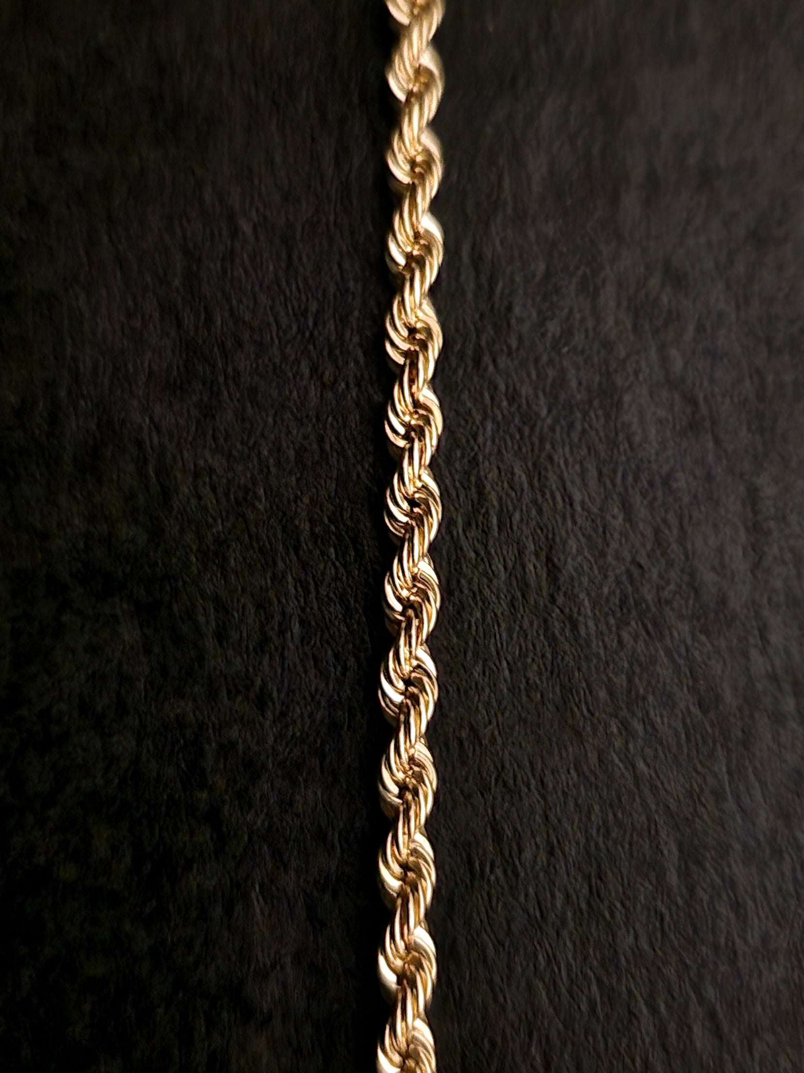 Cordell Rope Chain in Gold 18k