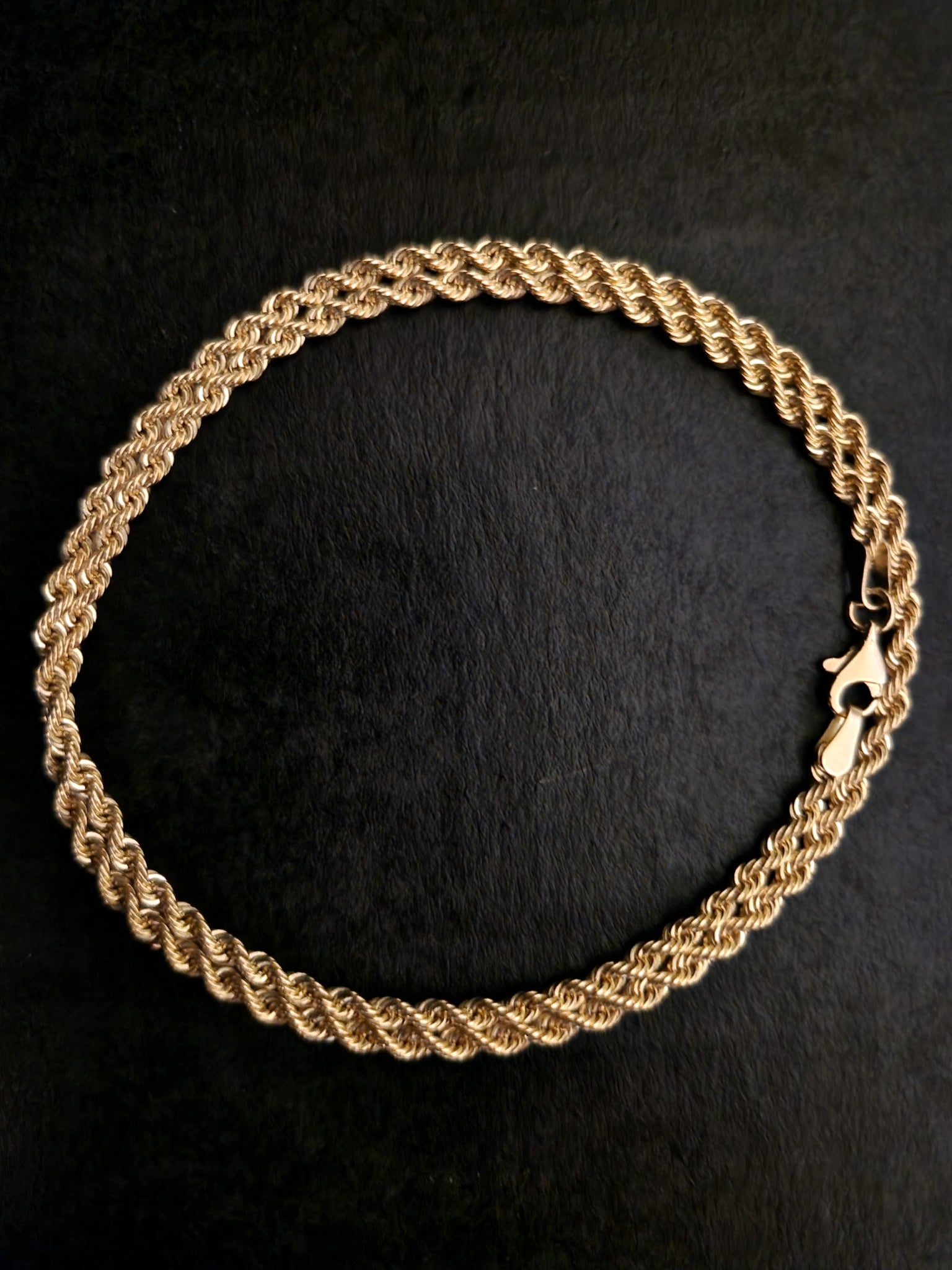 Cordell Rope Chain in Gold 18k