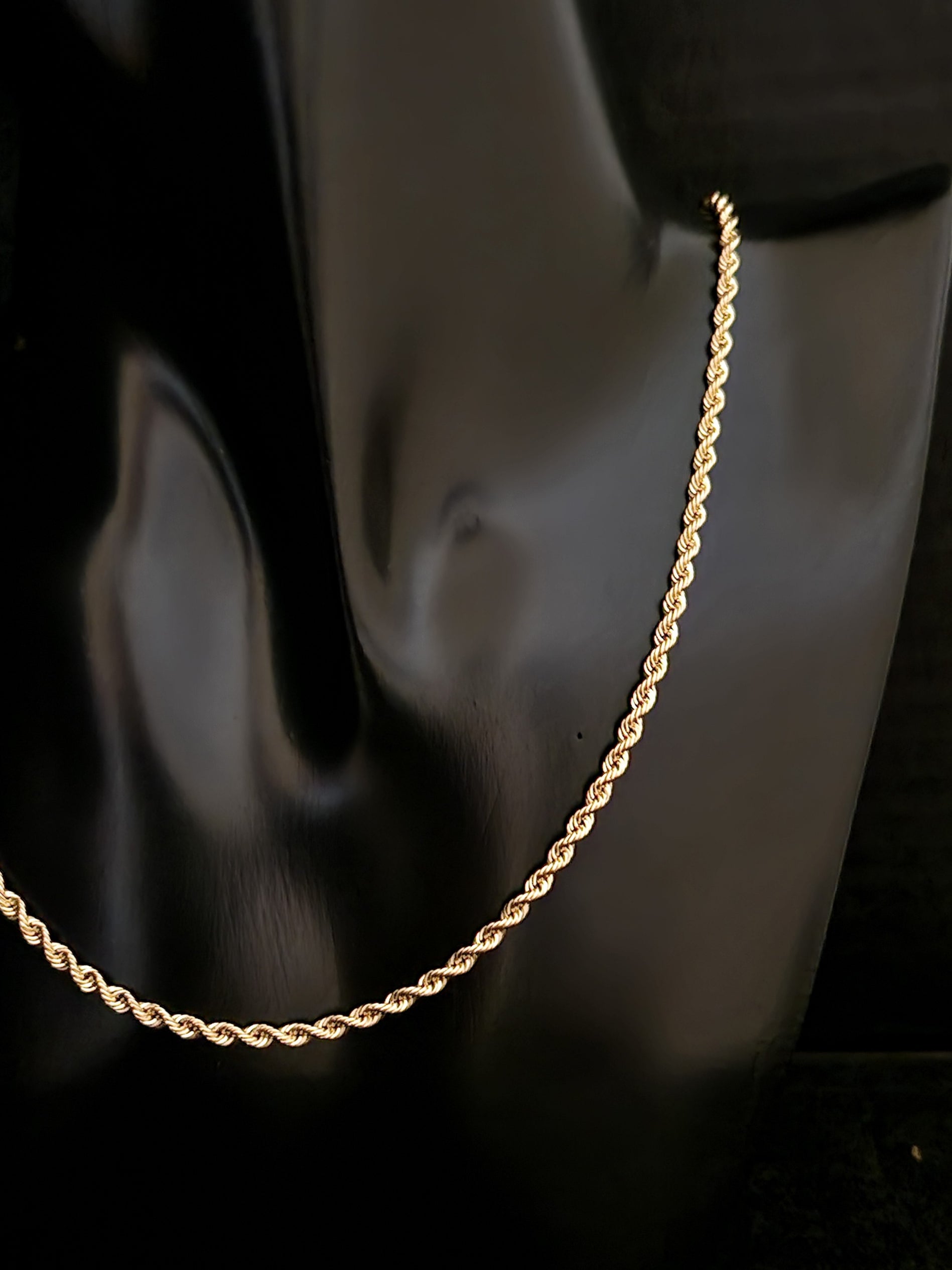 Cordell Rope Chain in Gold 18k