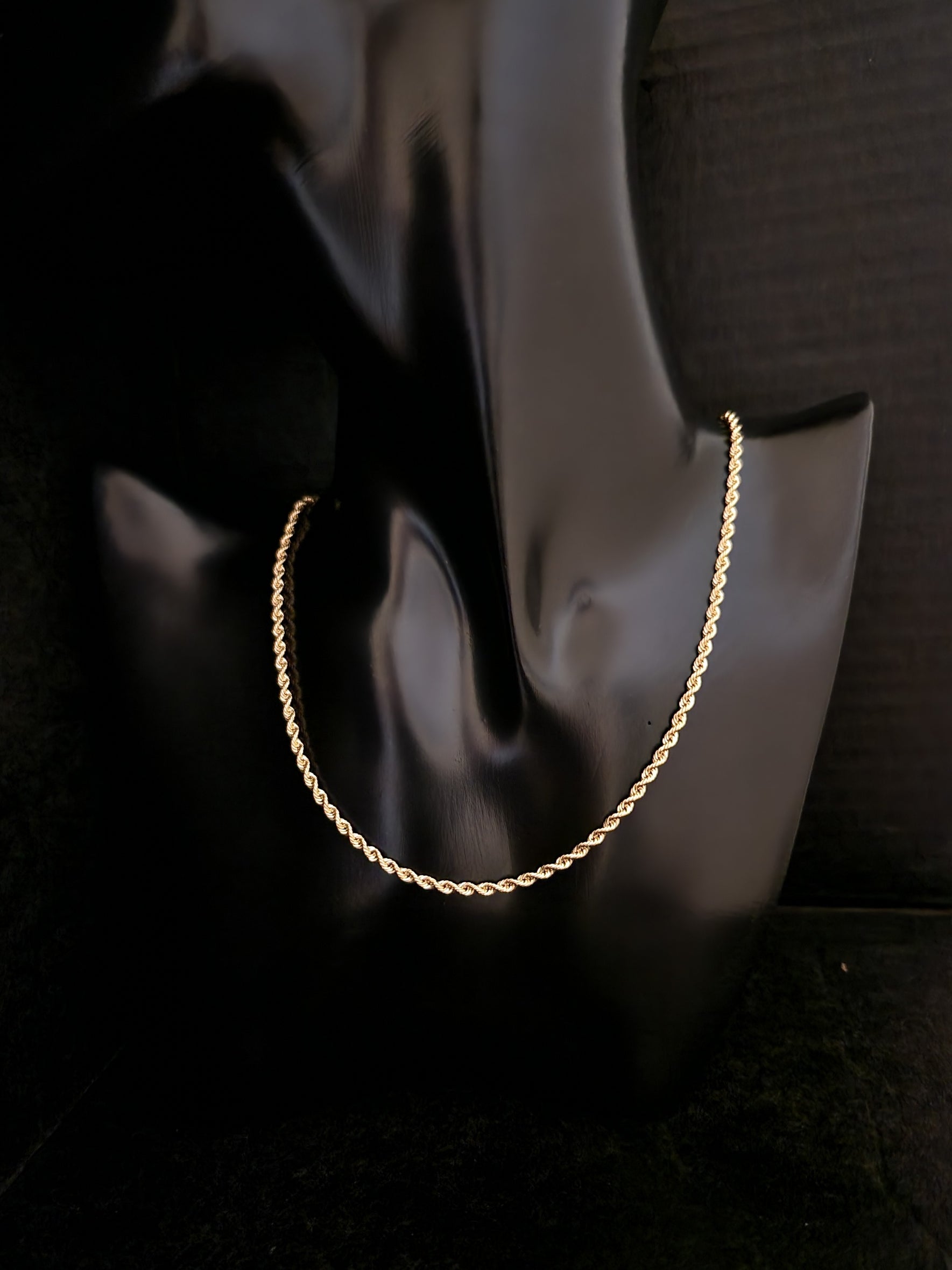 Cordell Rope Chain in Gold 18k