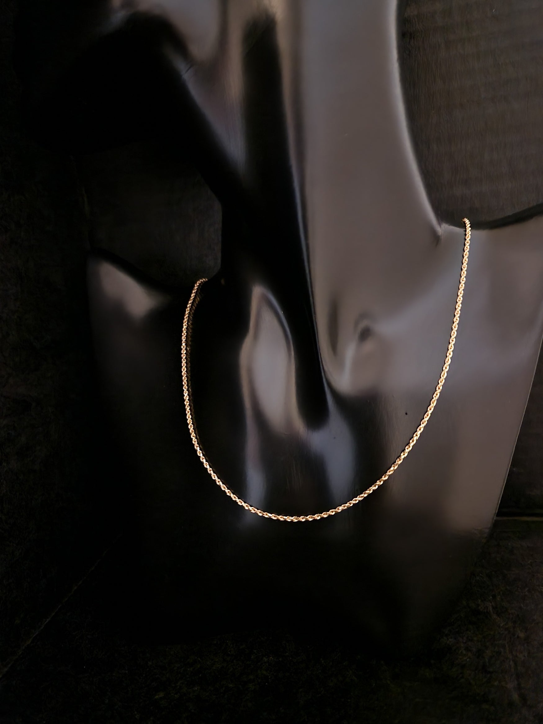 Cordell Rope Chain in Gold 18k