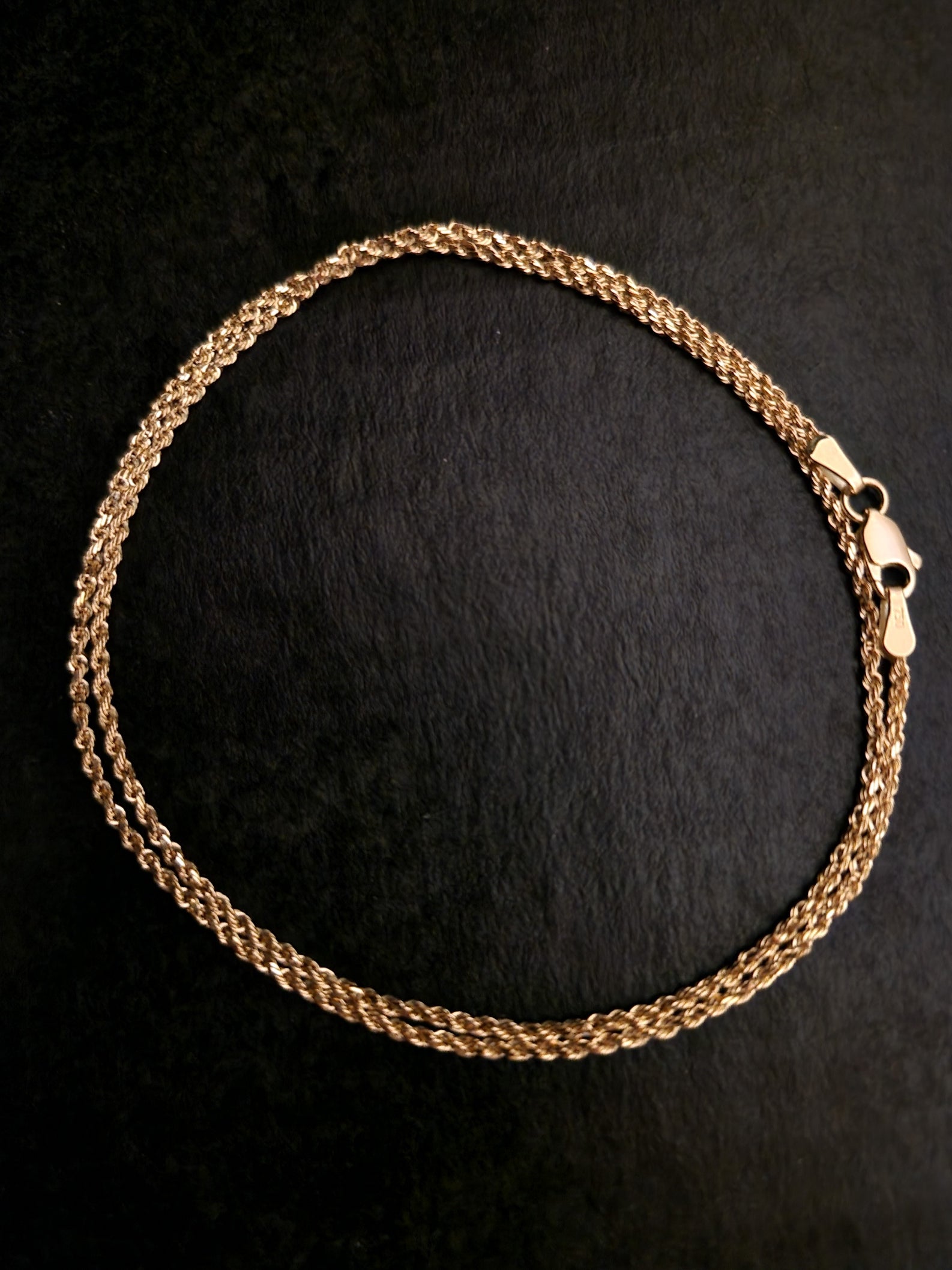 Cordell Rope Chain in Gold 18k