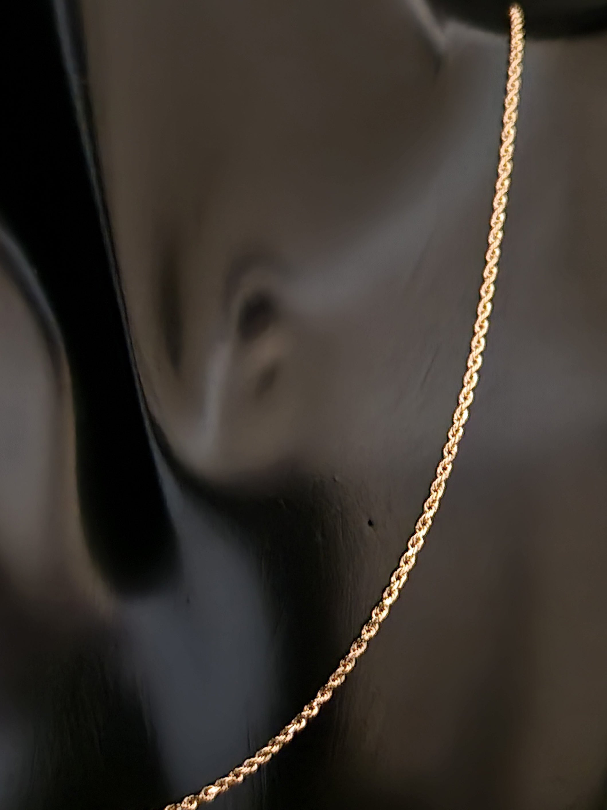 Cordell Rope Chain in Gold 18k