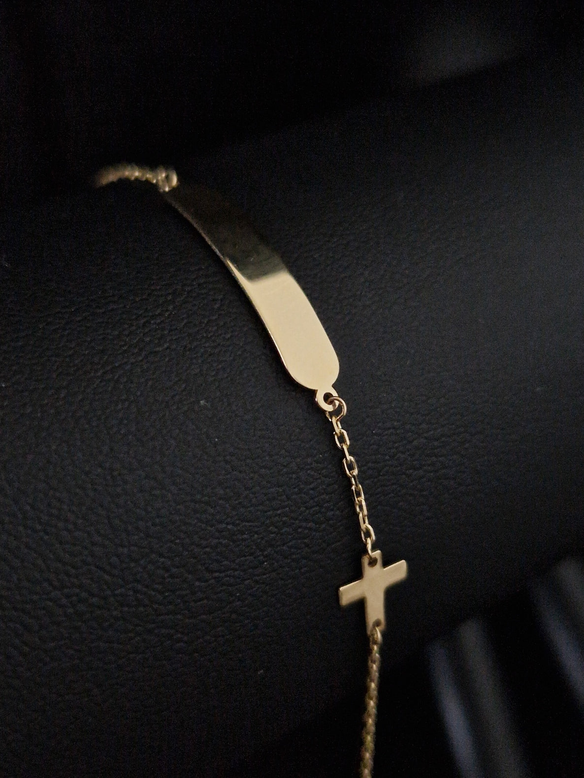 Baby Bracelet in Gold 18k with Cross