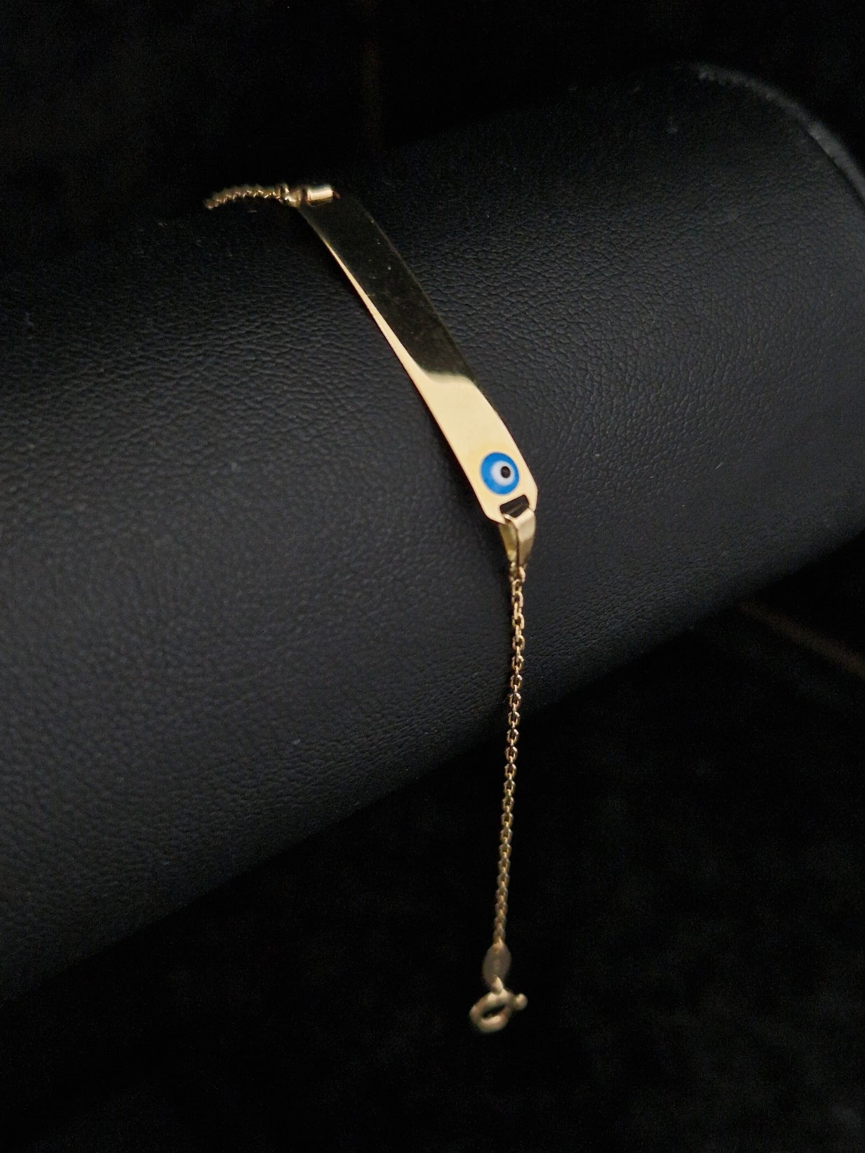 Baby Bracelet in Gold 18k with Evil Eye