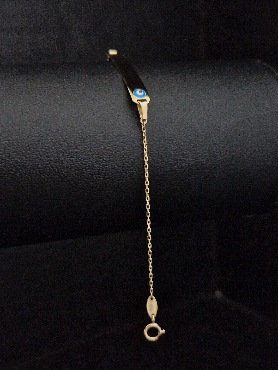 Baby Bracelet in Gold 18k with Evil Eye