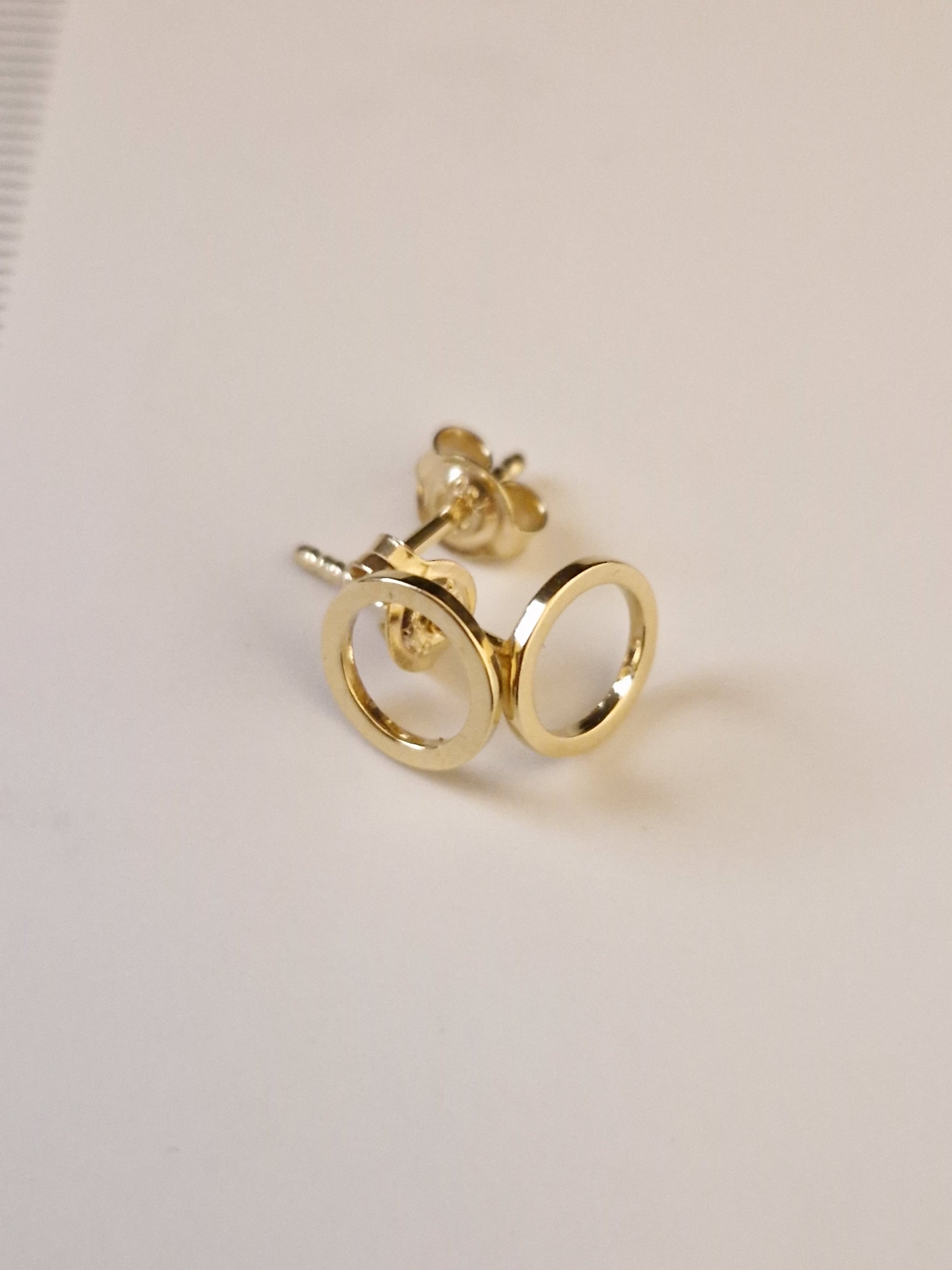 Earrings Round Guld 18k