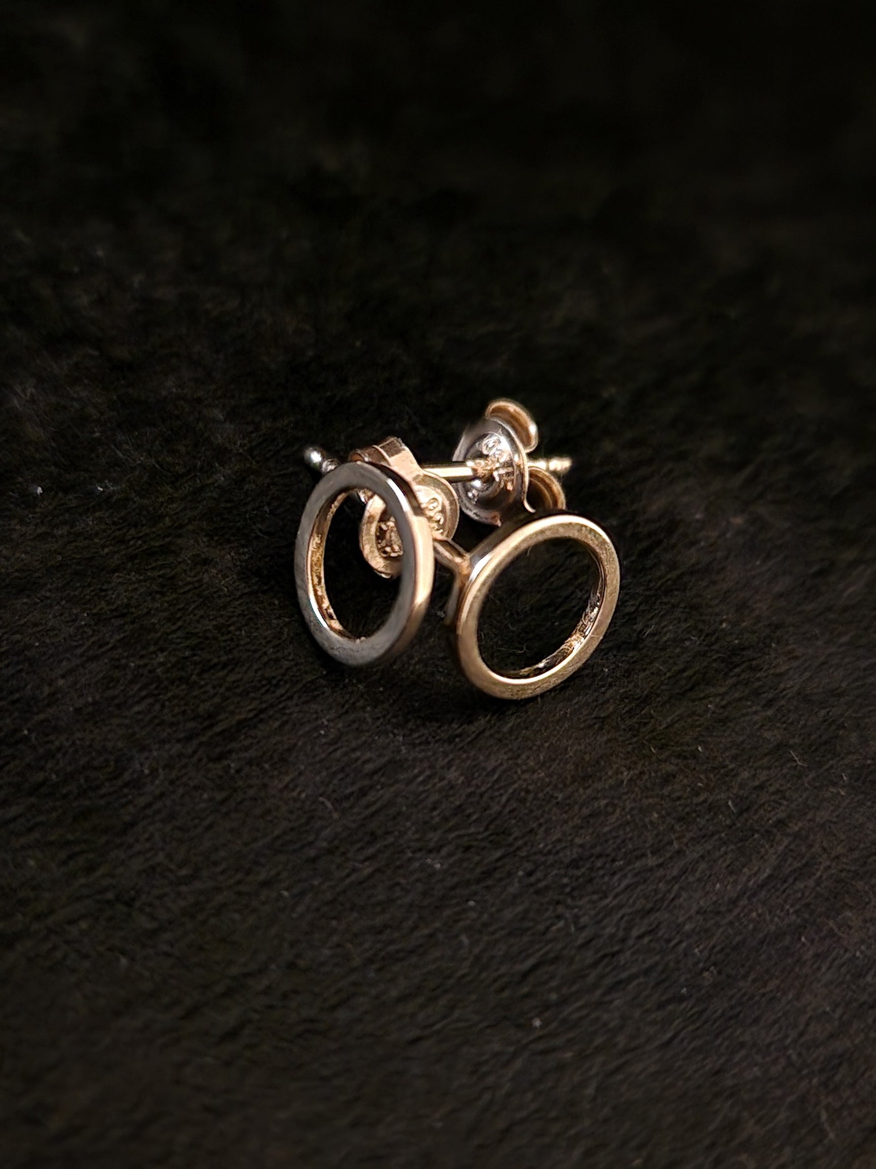 Earrings Round Guld 18k