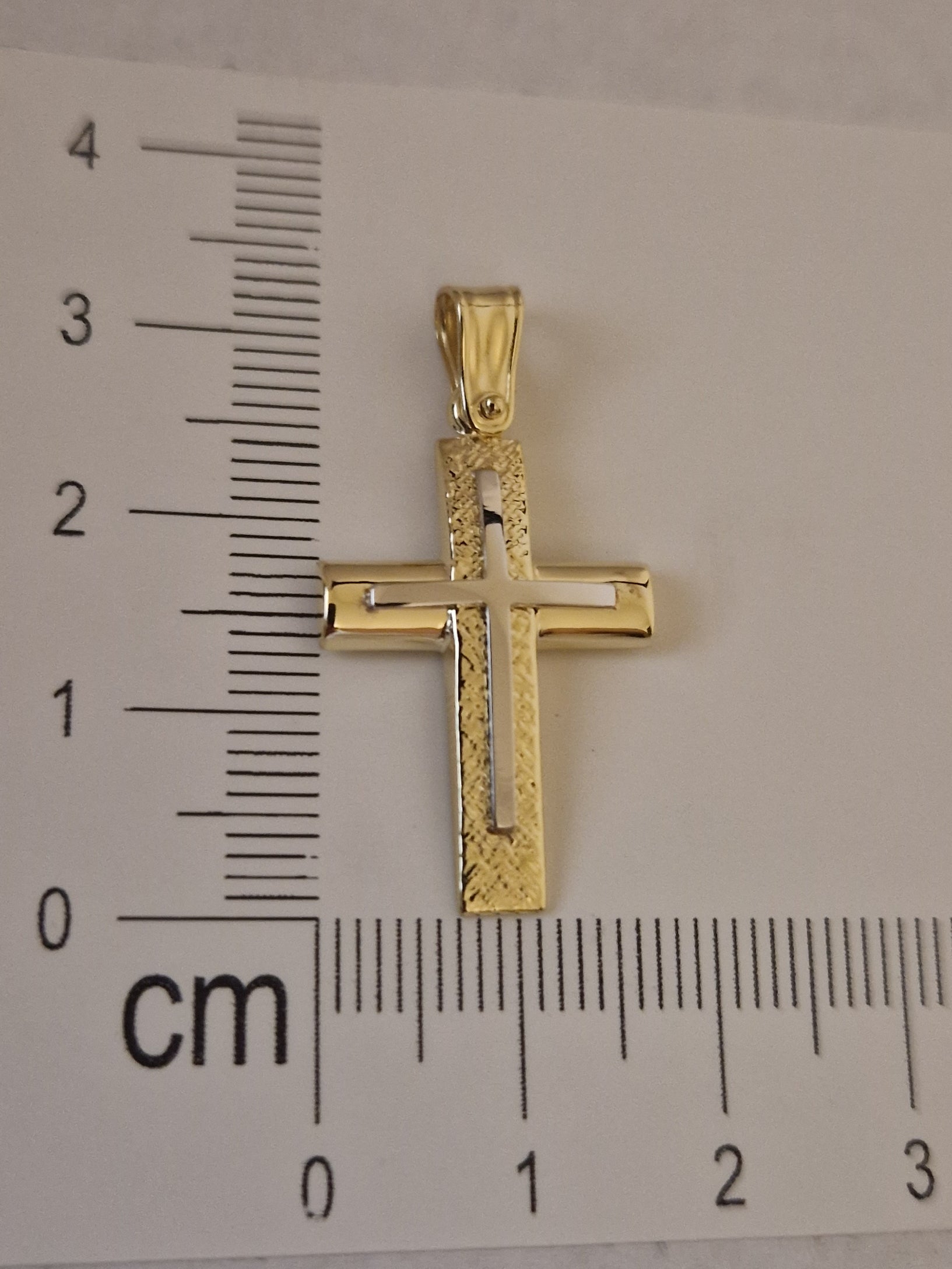 Pendant Cross in Gold 18k