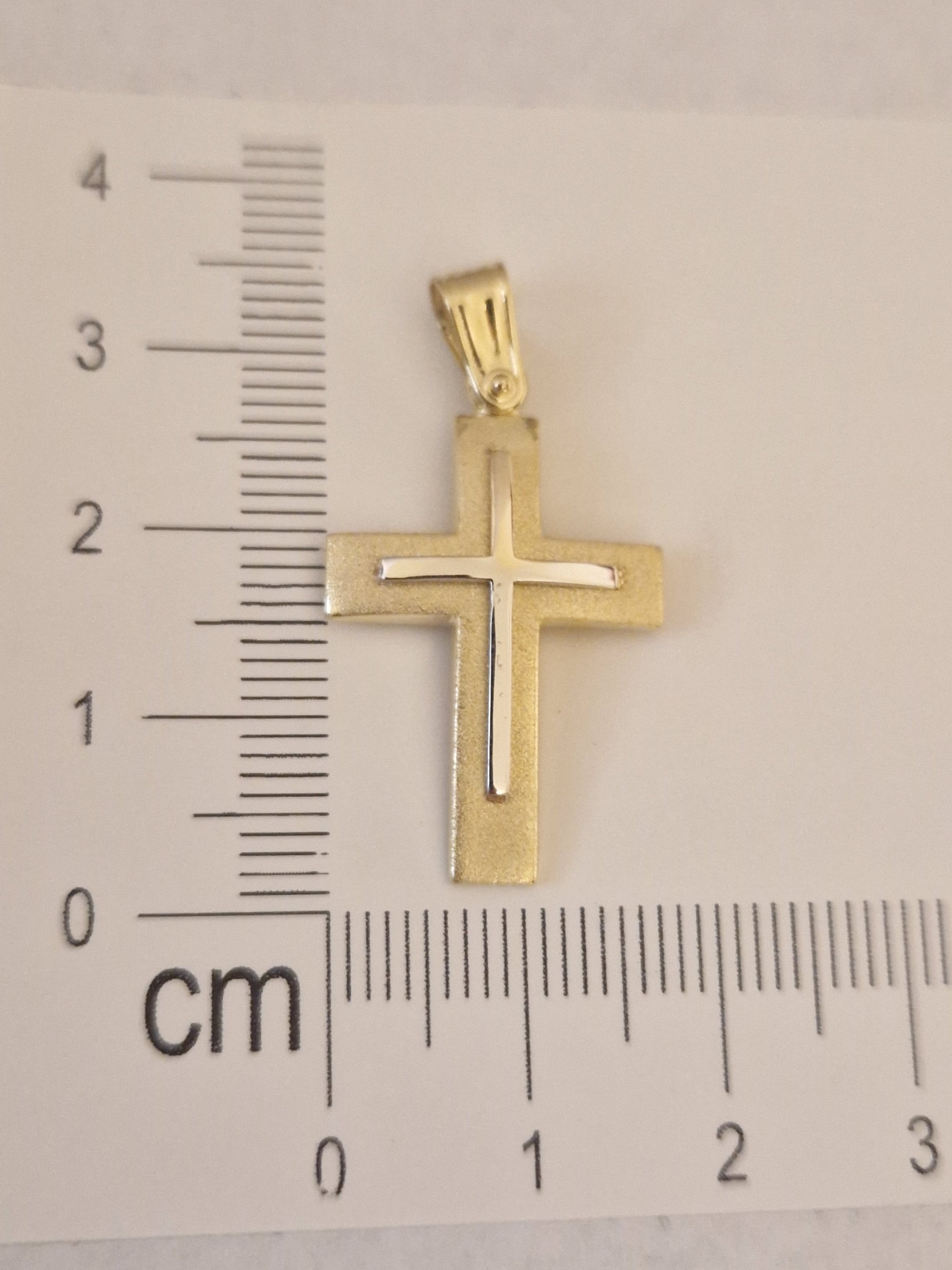 Pendant Cross in Gold 18k