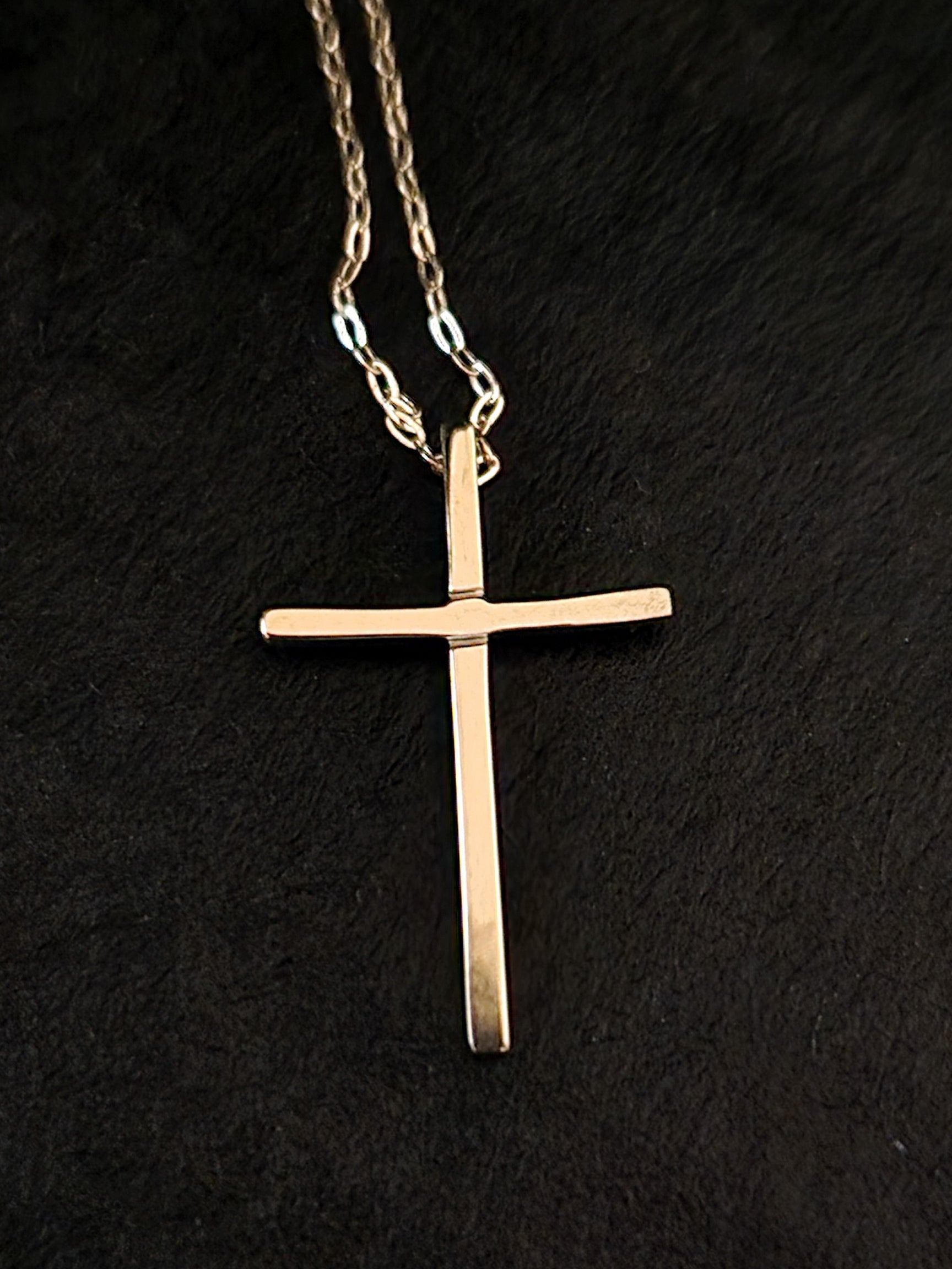 Necklace Pendant Cross in Gold 18k