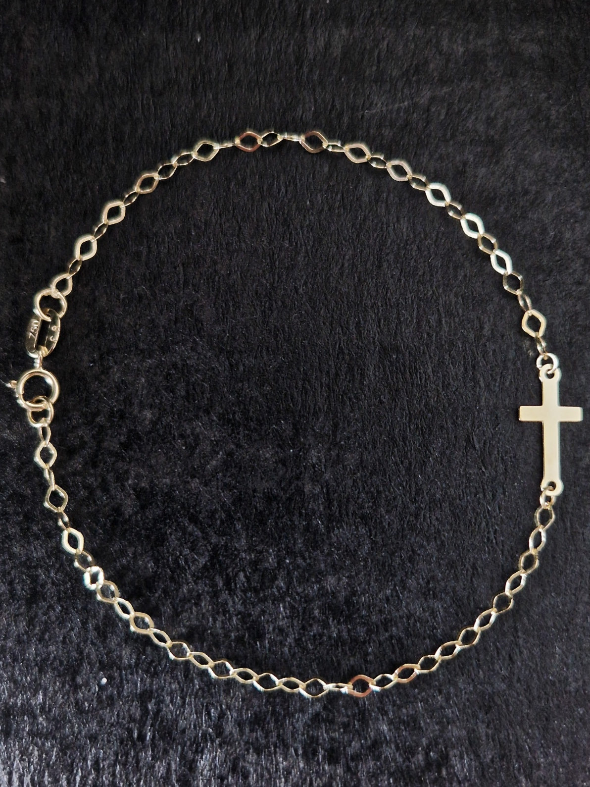 Bracelet Cross in Gold 18k