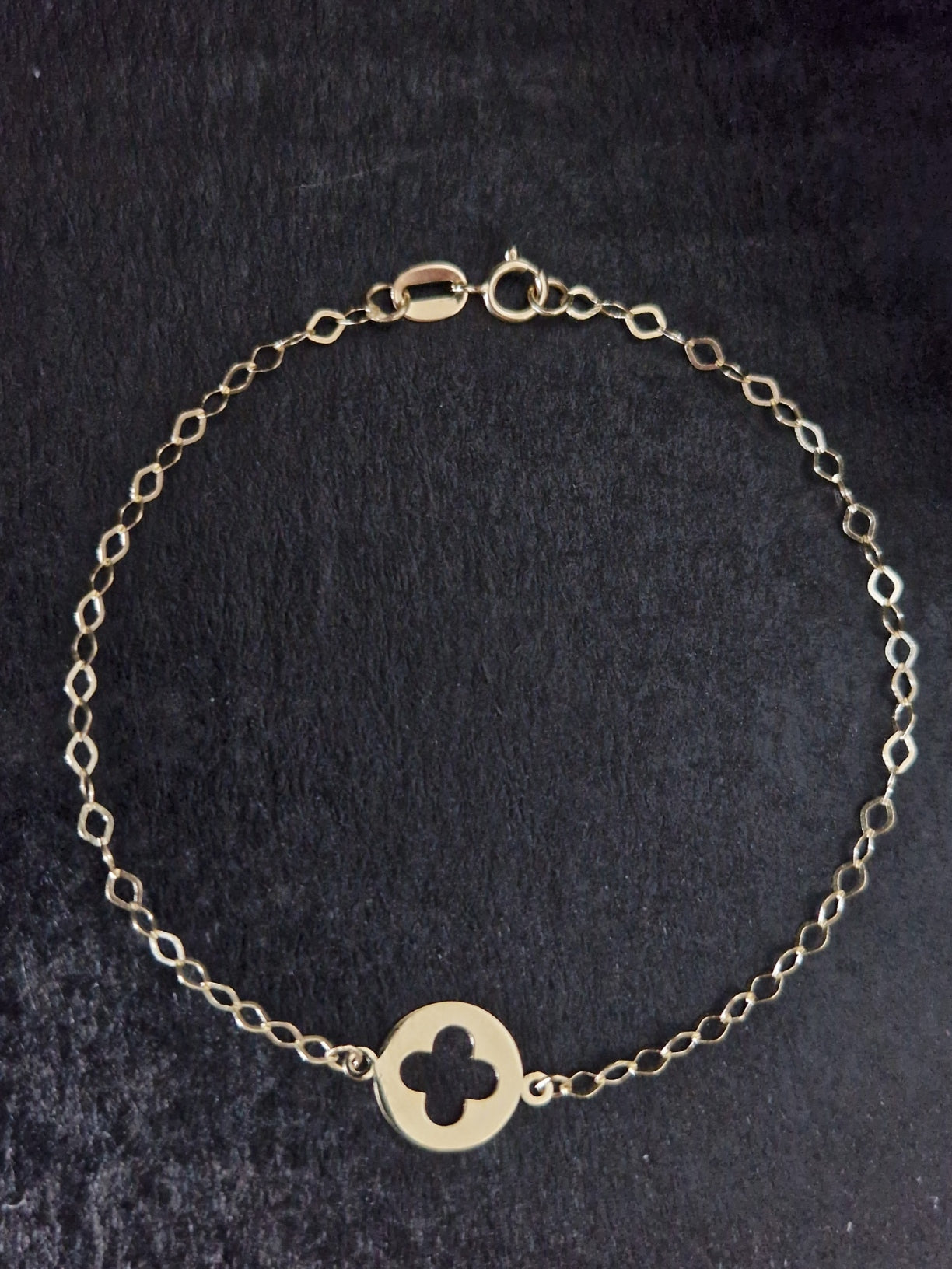 Bracelet Cross in Gold 18k