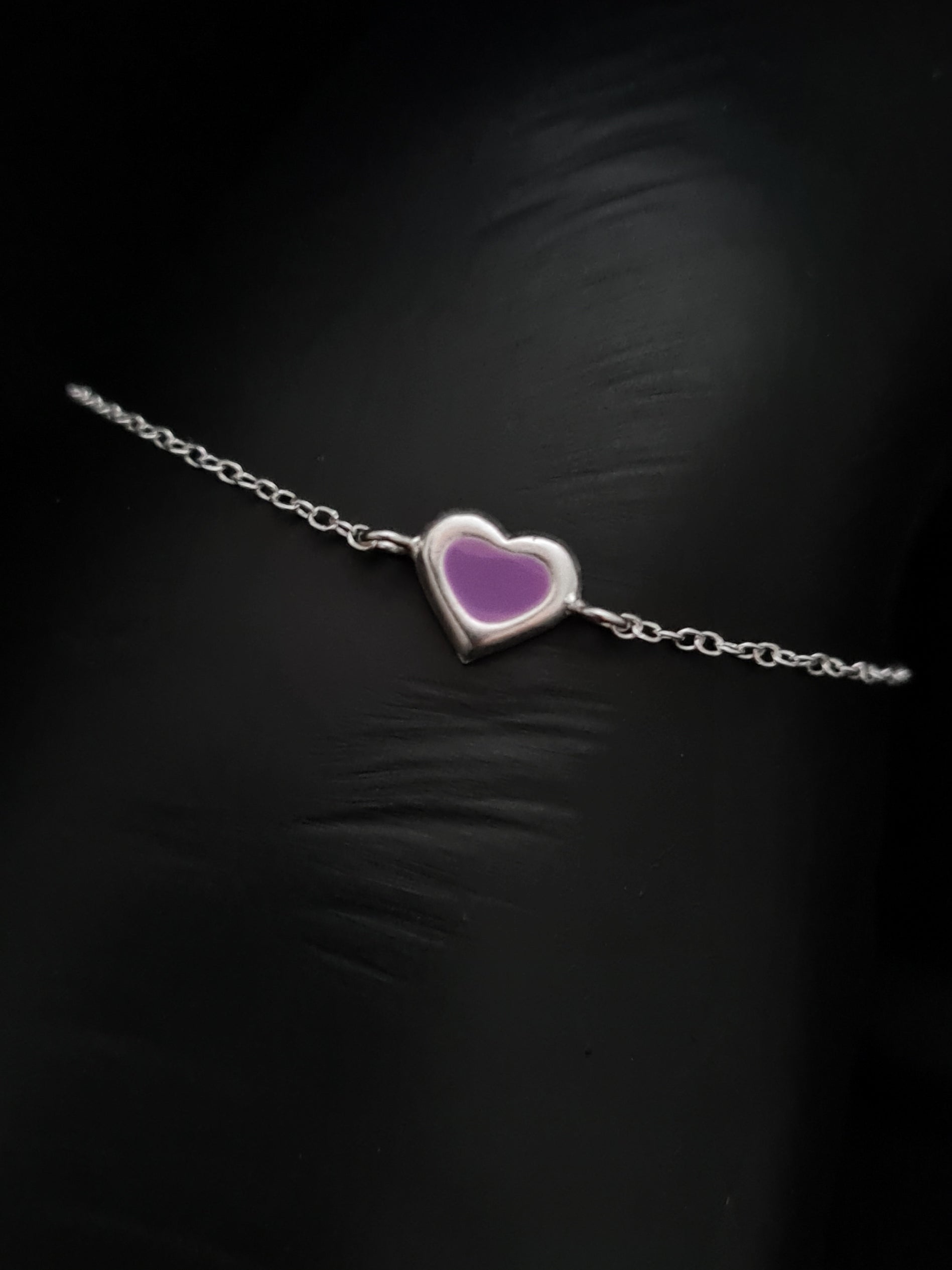 Silver Heart Bracelet