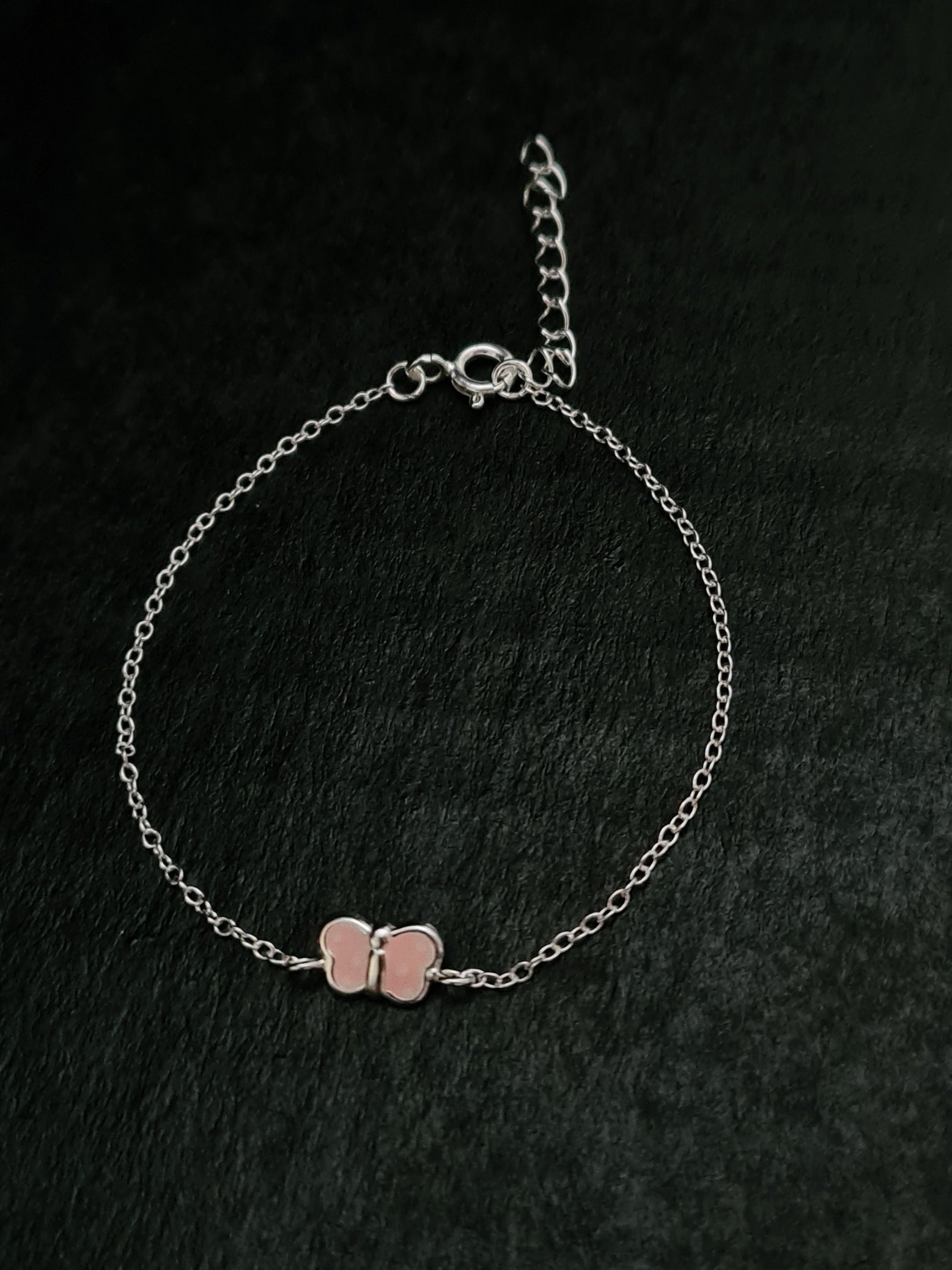 Silver Butterfly Bracelet