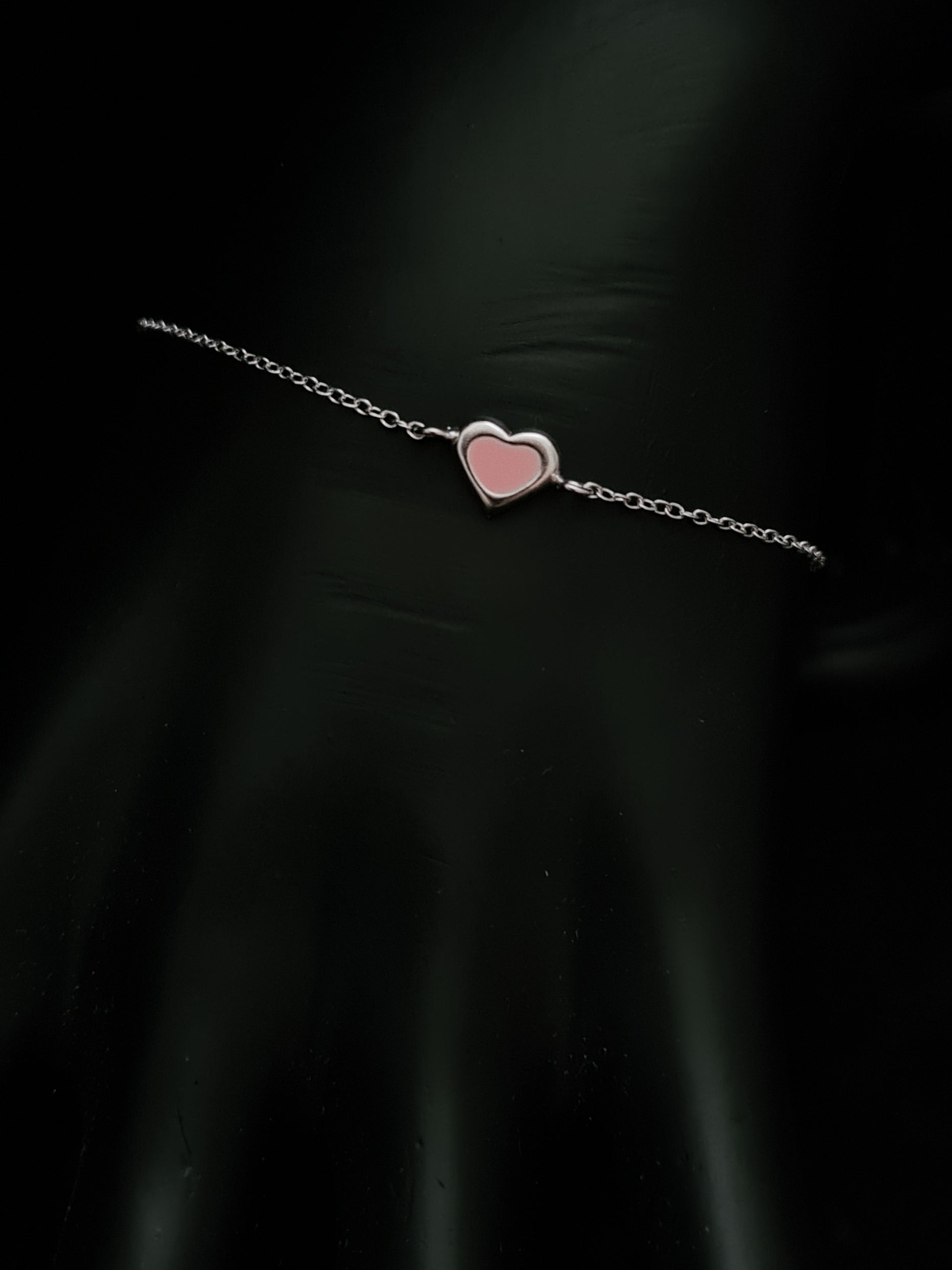 Silver Heart Bracelet