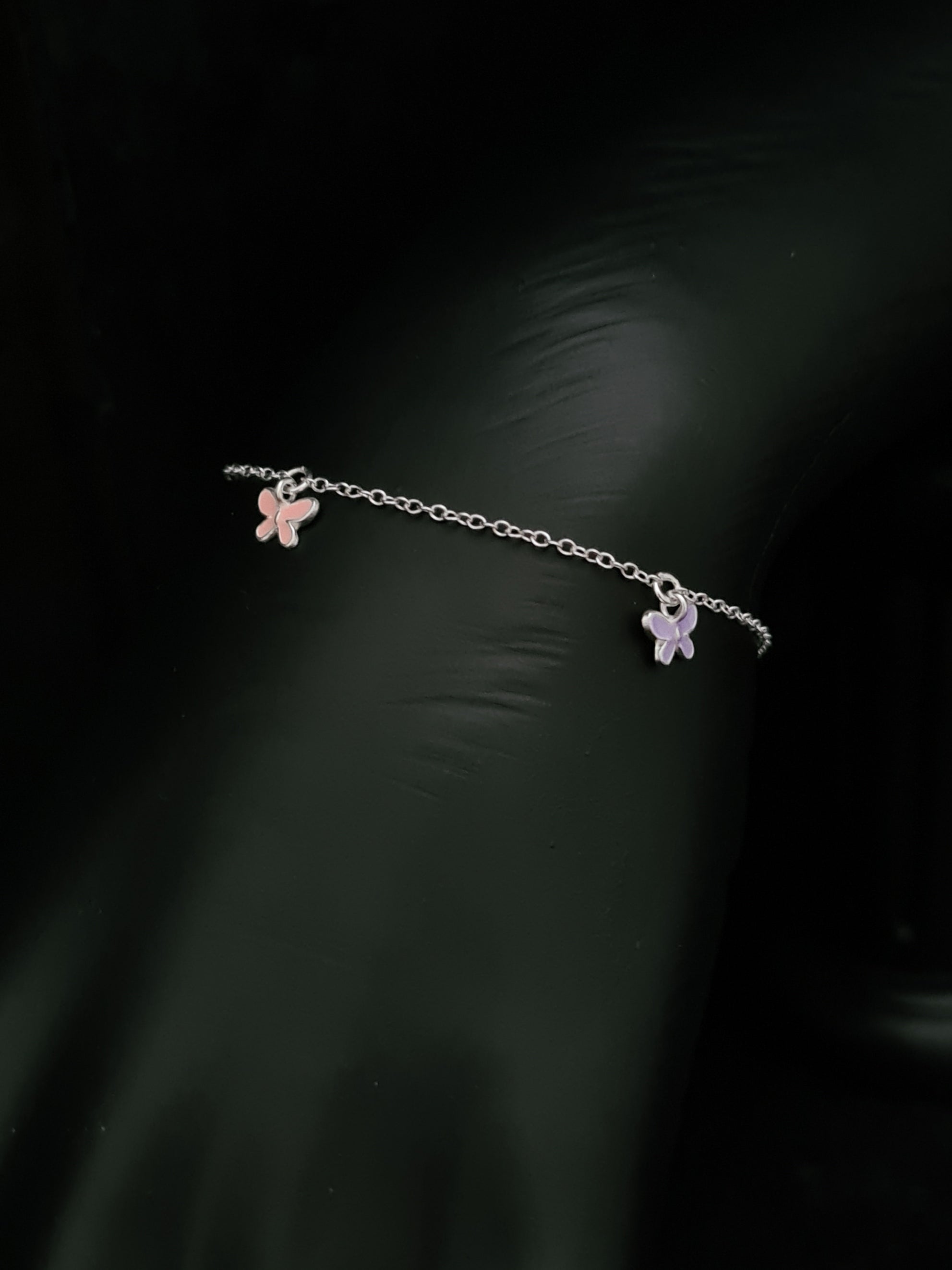 Silver Butterfly Bracelet