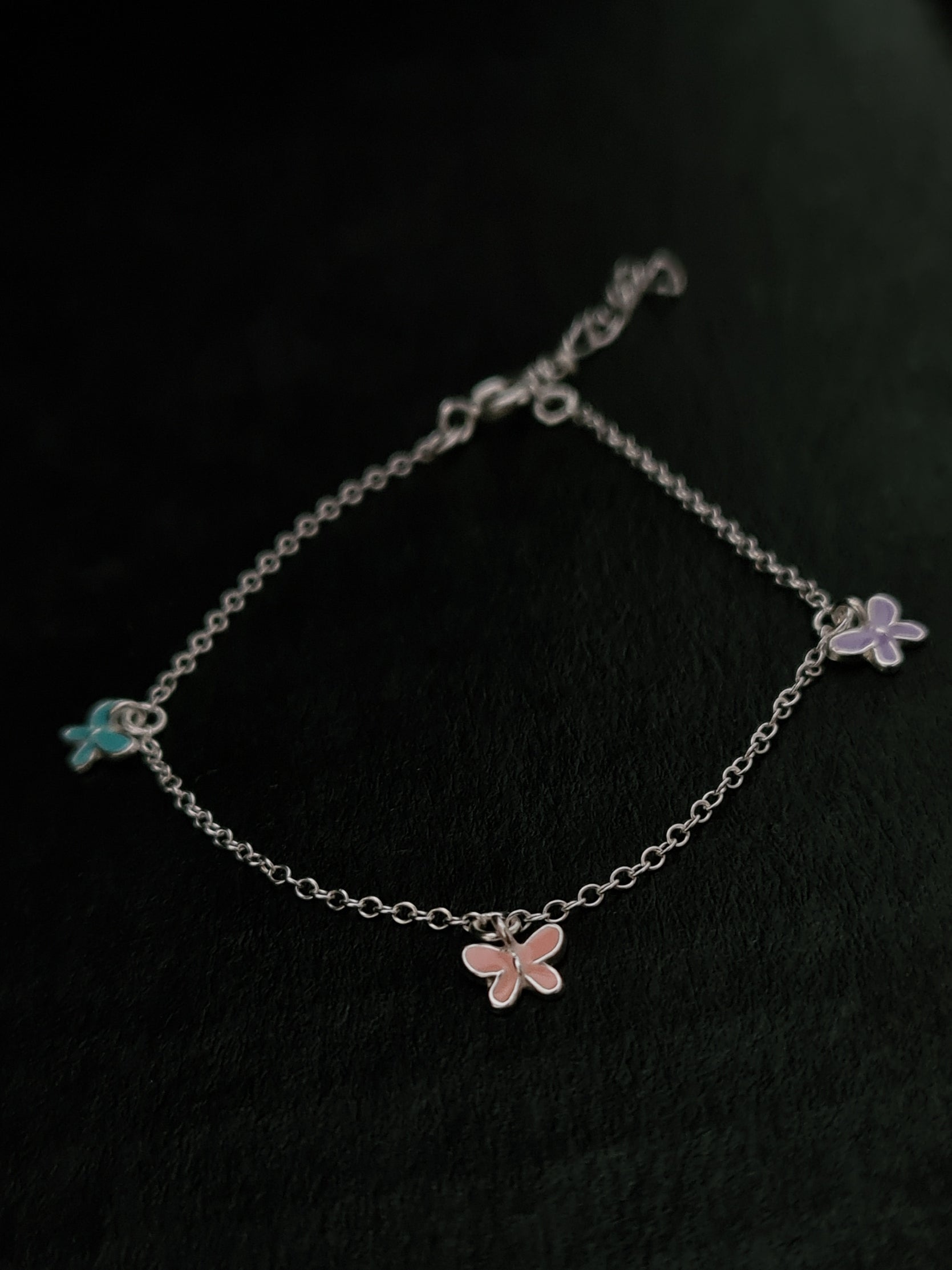 Silver Butterfly Bracelet