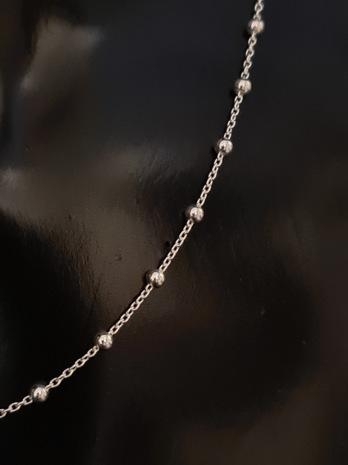 Silver Satellite Necklace