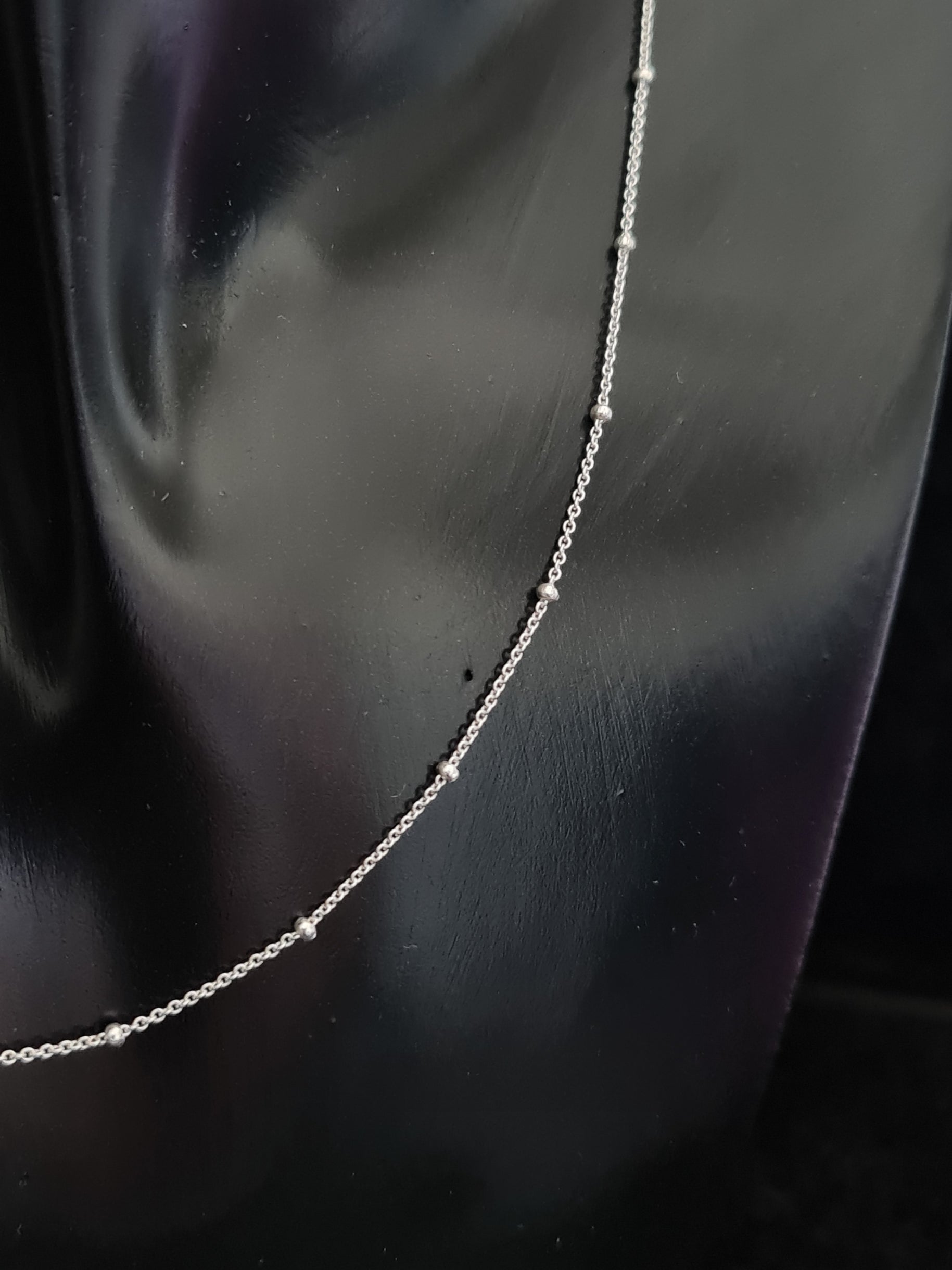 Silver Satellite Necklace