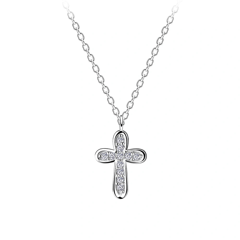 Silver Cross Necklace