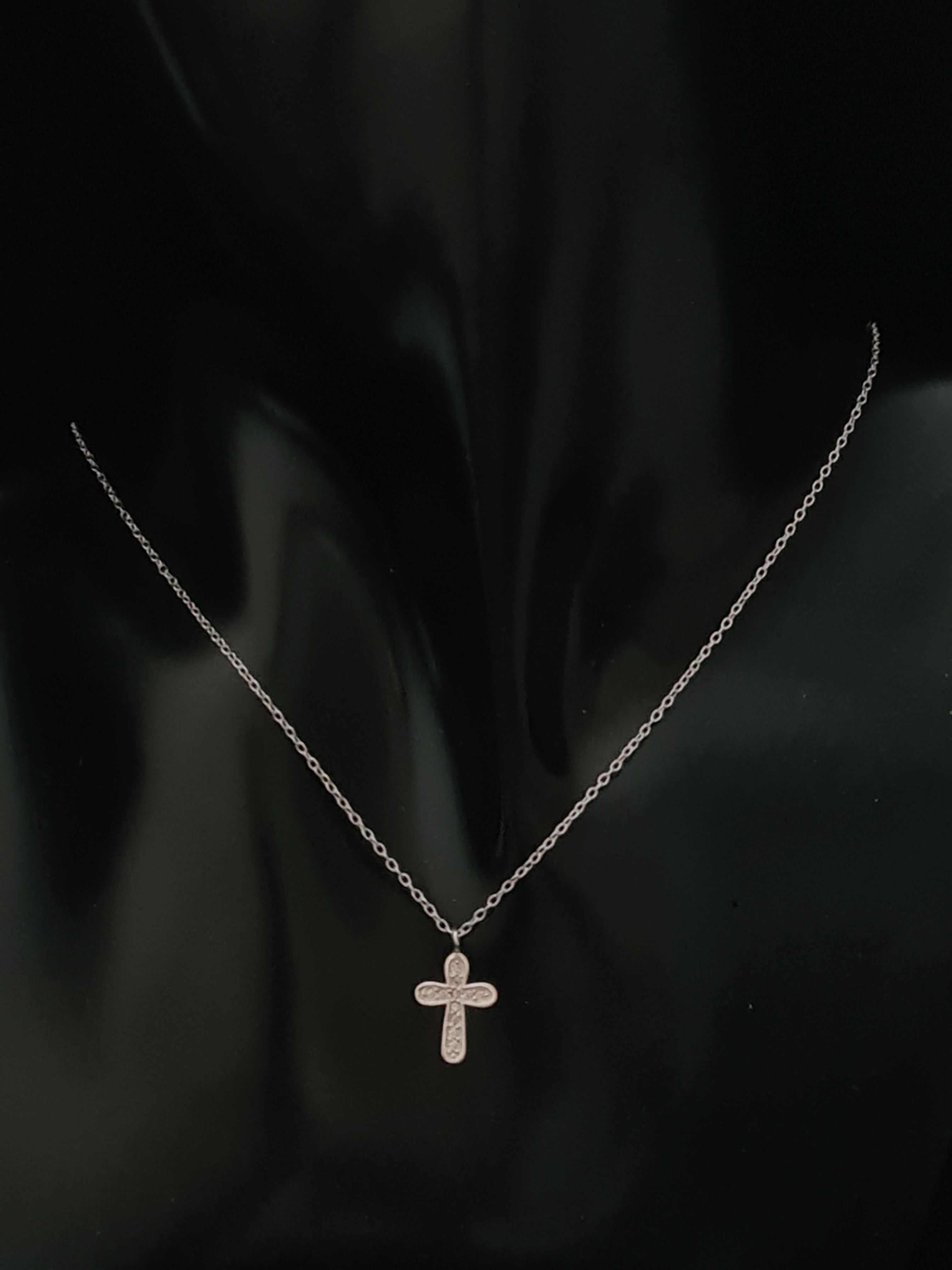 Silver Cross Necklace