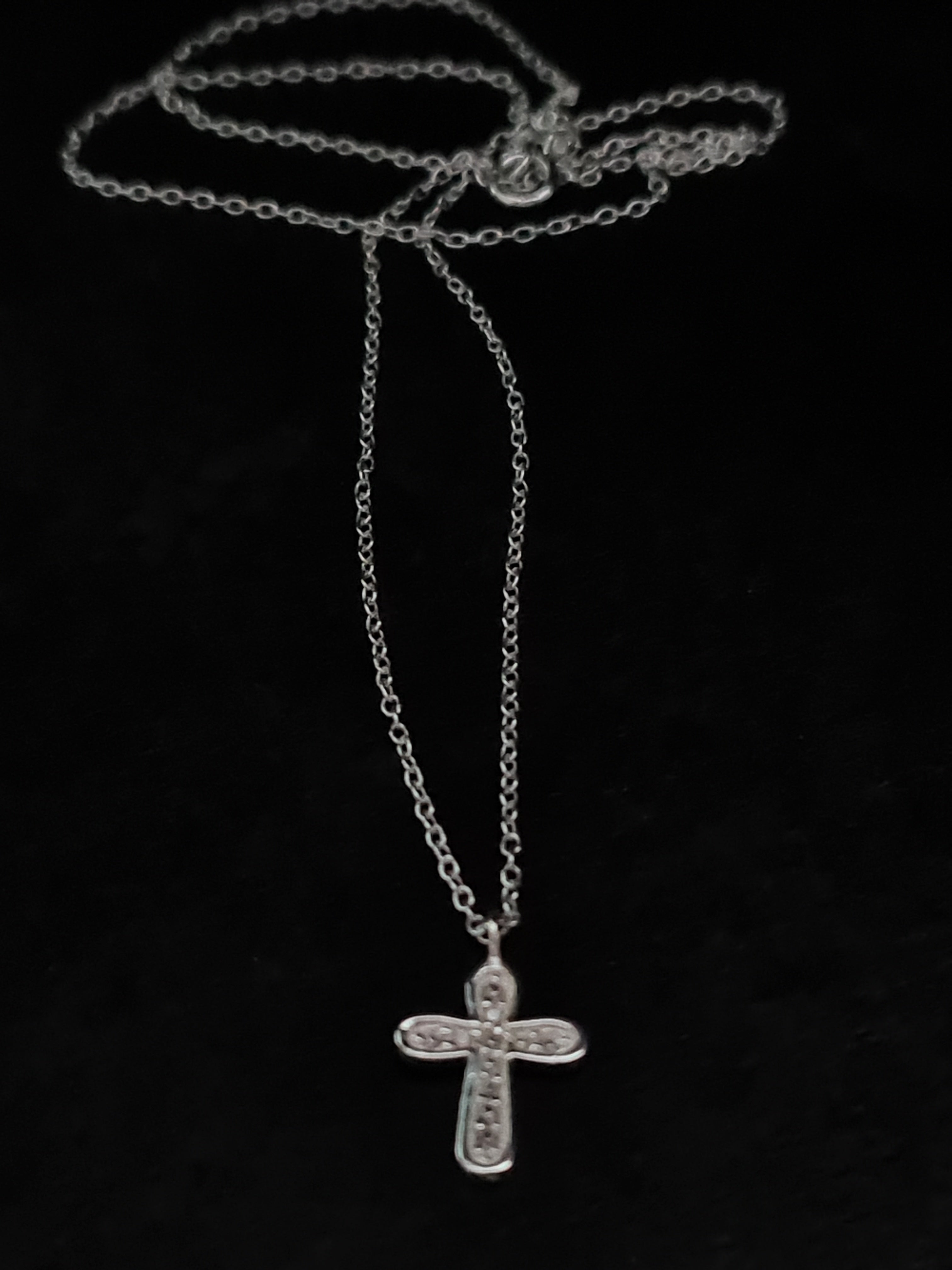 Silver Cross Necklace