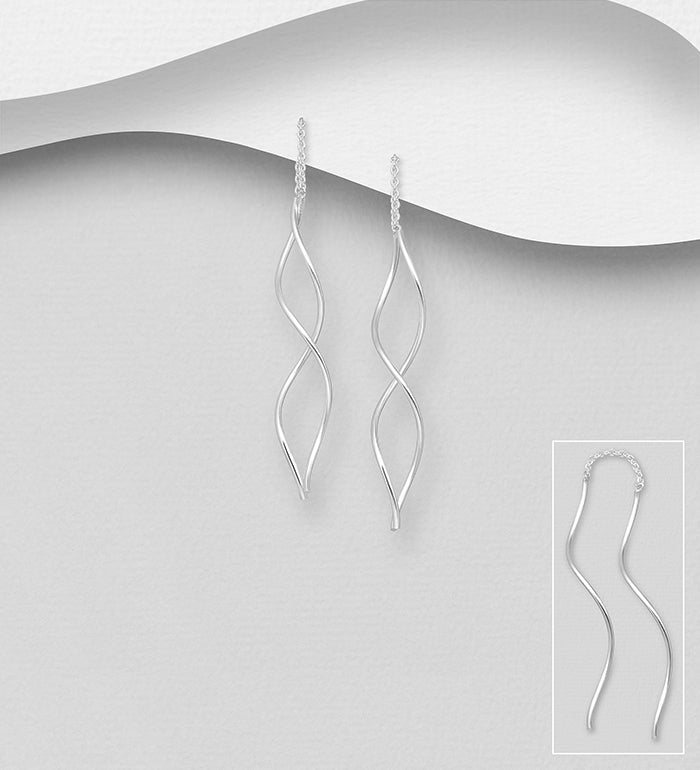 925 Sterling Silver Threader Earrings