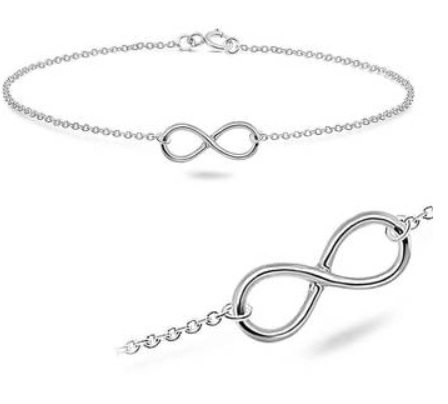 925 INFINITY SILVER ANKLET