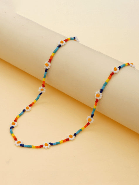 Multi Color Miyukitila Beads Bohemia Pure Handmade Necklace