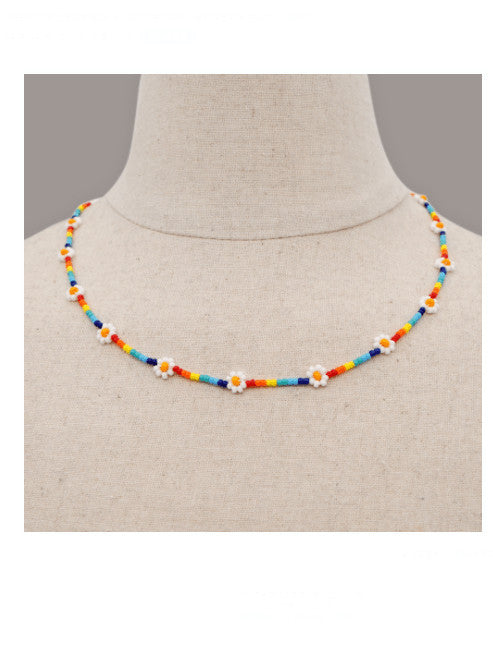 Multi Color Miyukitila Beads Bohemia Pure Handmade Necklace