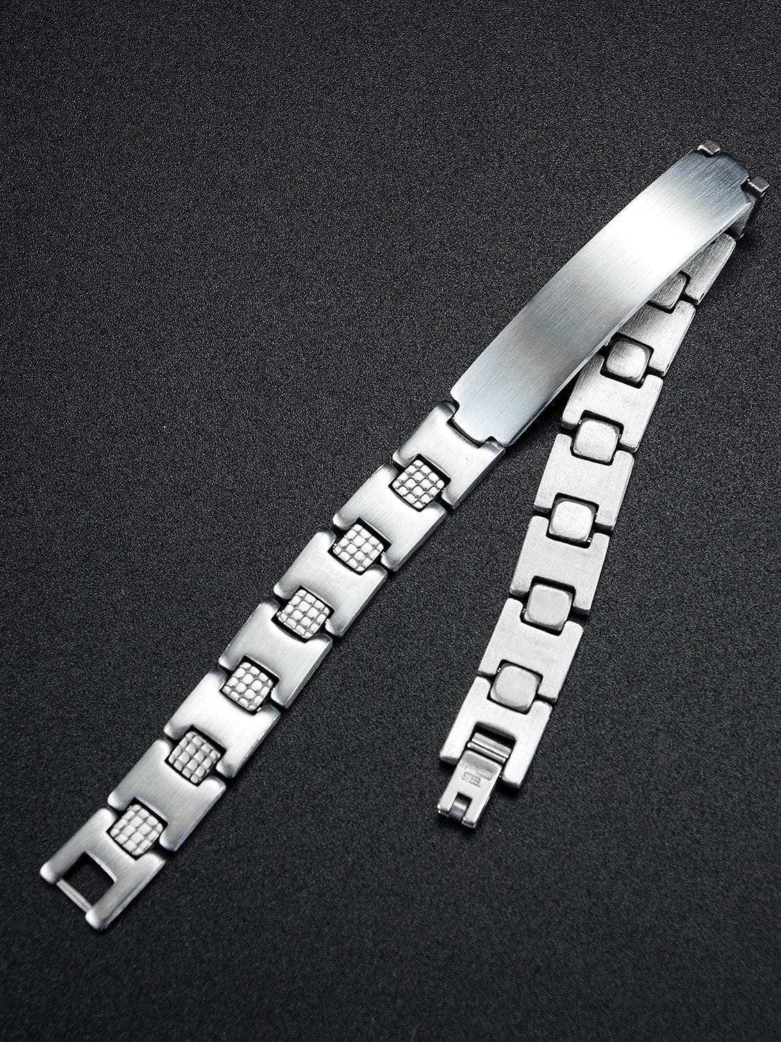 Titanium Geometric Minimalist Bracelets