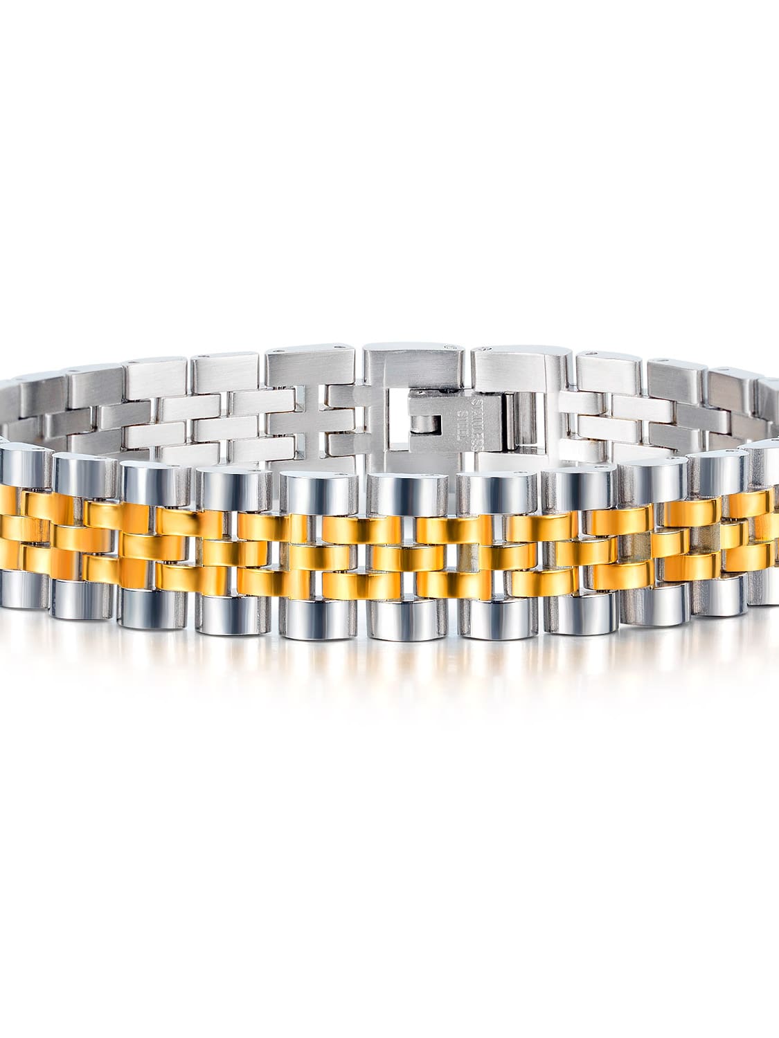 Titanium Steel Geometric Vintage Woven Bracelet