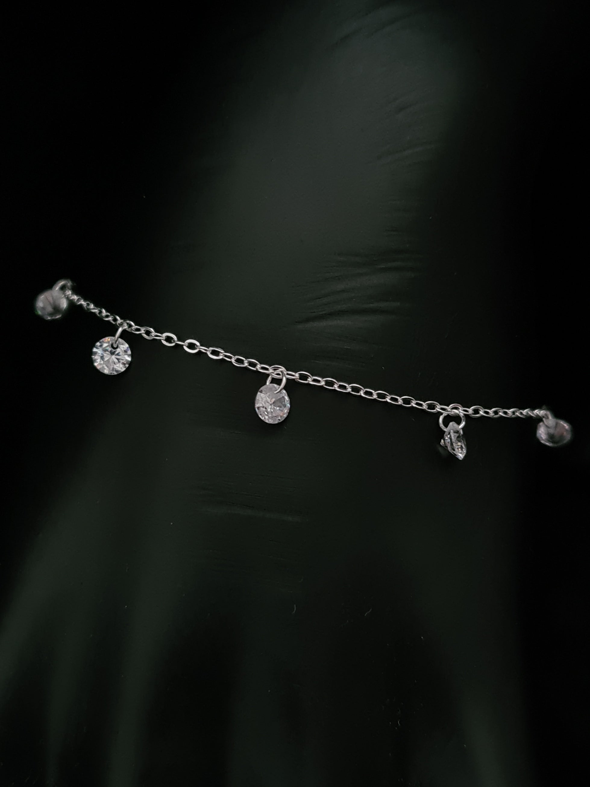 S925 Silver Sweet Fashion Simple Bracelet