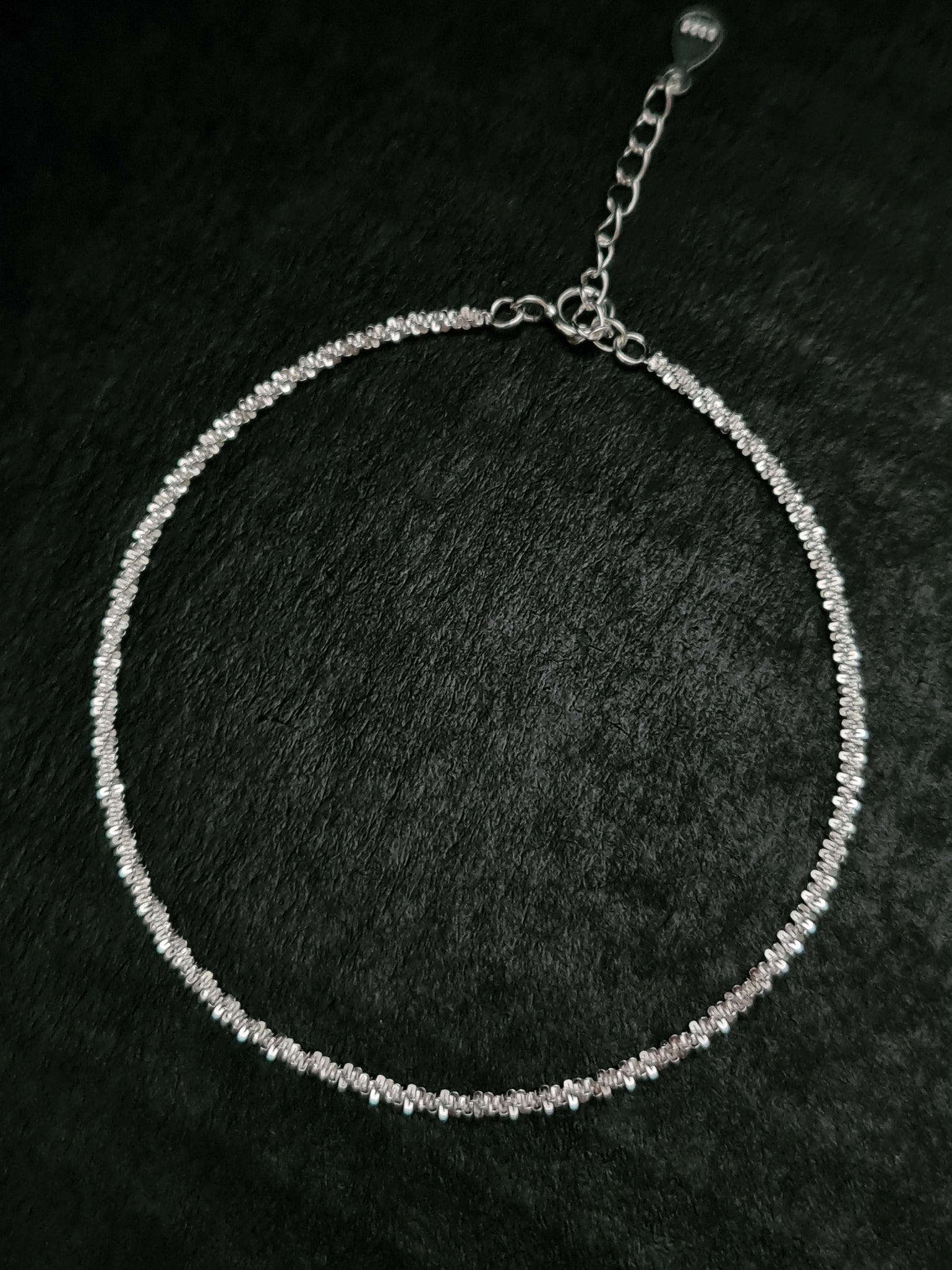 925 Sterling Silver With Silver Plated Simplistic Bracelets